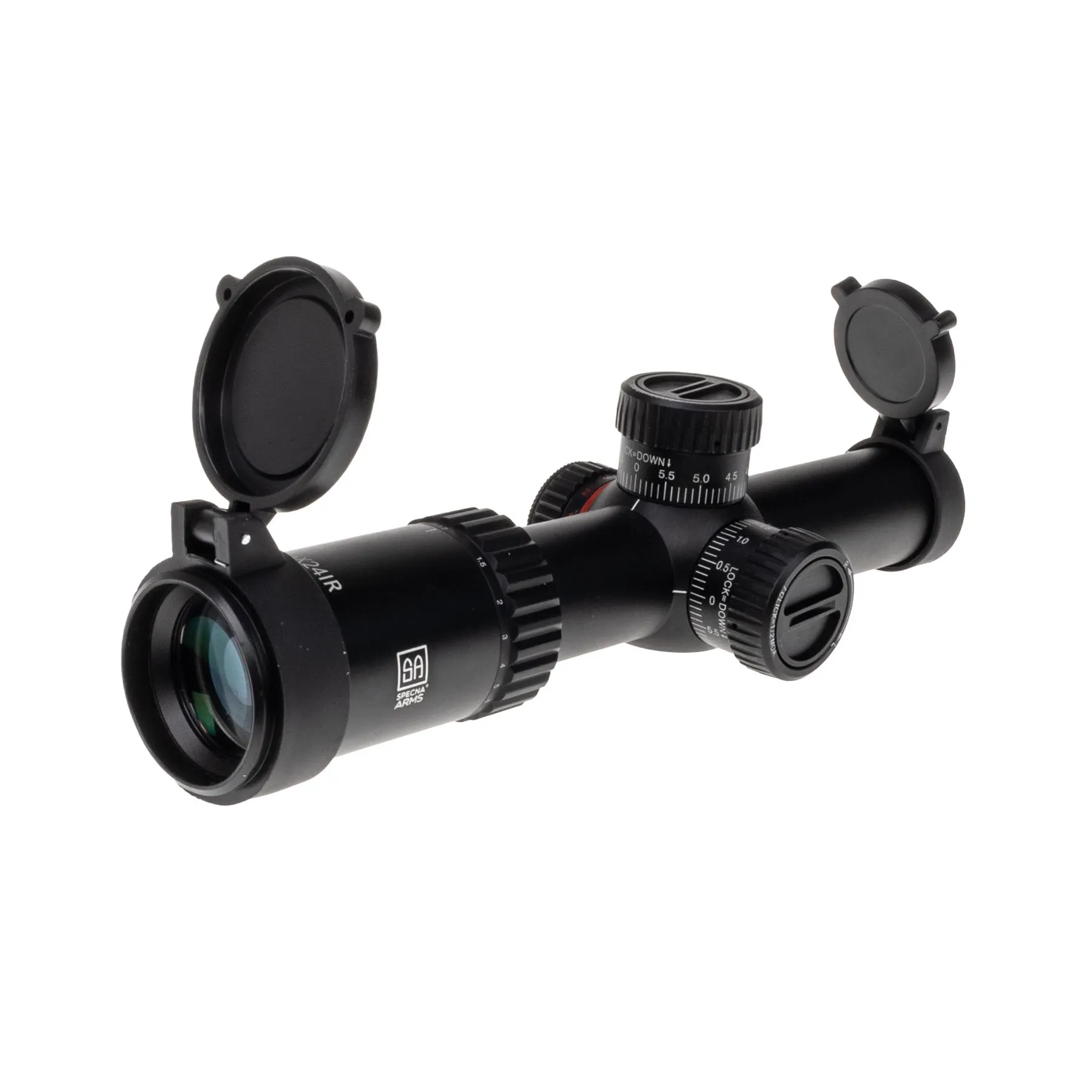 Specna Arms CORE Rifle Scope 1,2-6x24IR, Black