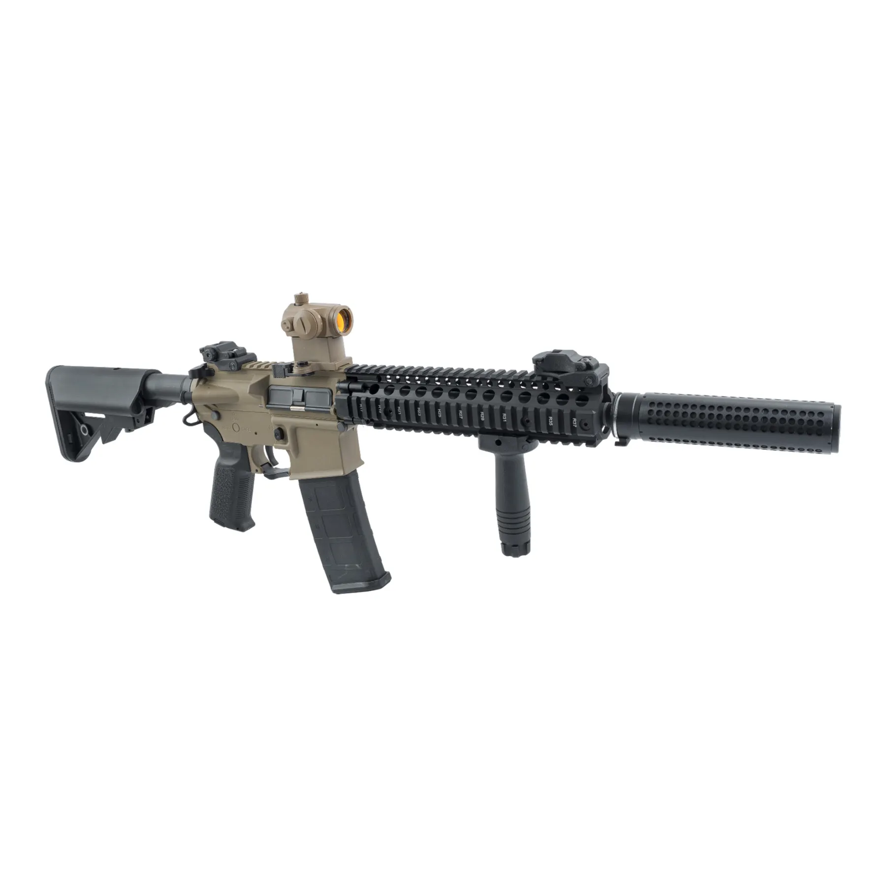 Prep my Airsoft - Lancer Hybrid MK18 Gen 2 mit ETU + Mosfet (S)AEG, Dualtone