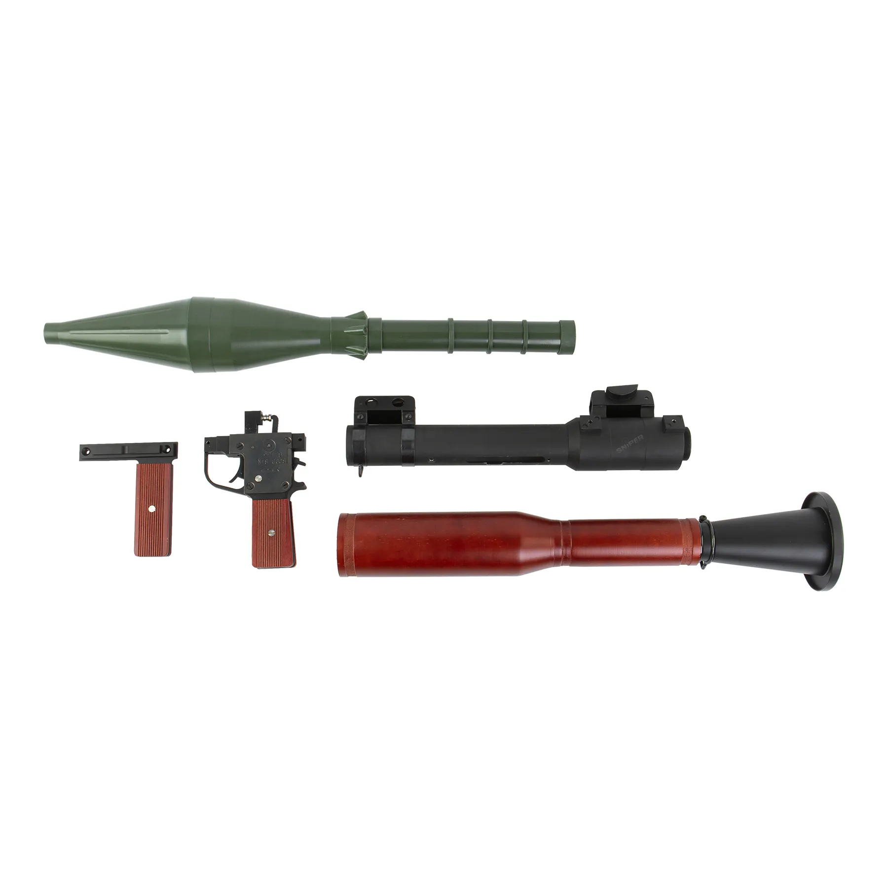 RPG-7 Rocket Launcher, Metal & Faux Wood