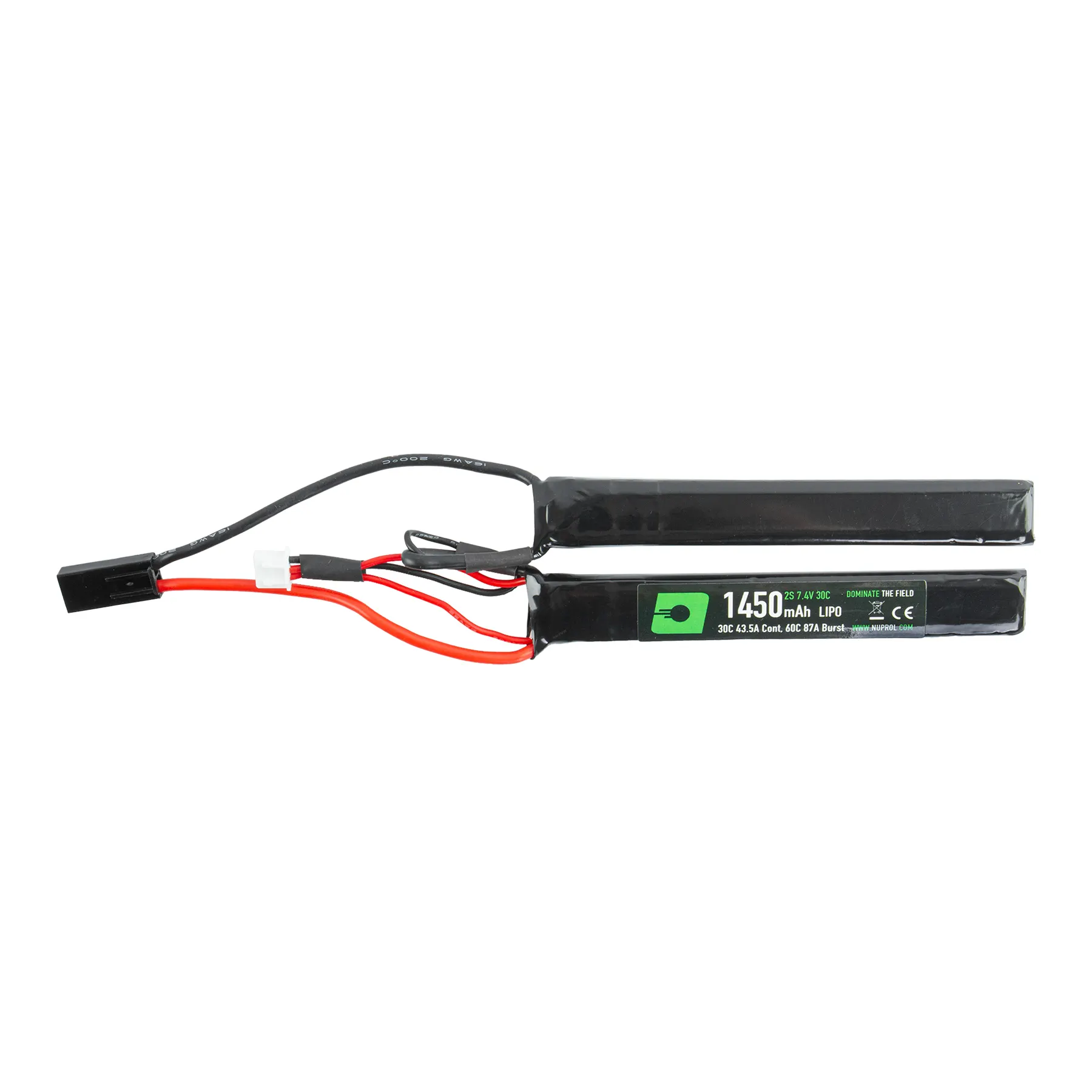 Tamiya 7,4V 1450mAh 30C LiPo Akku, 2 Sticks Tamiya 7,4V 1450mAh 30C LiPo Akku, 2 Sticks