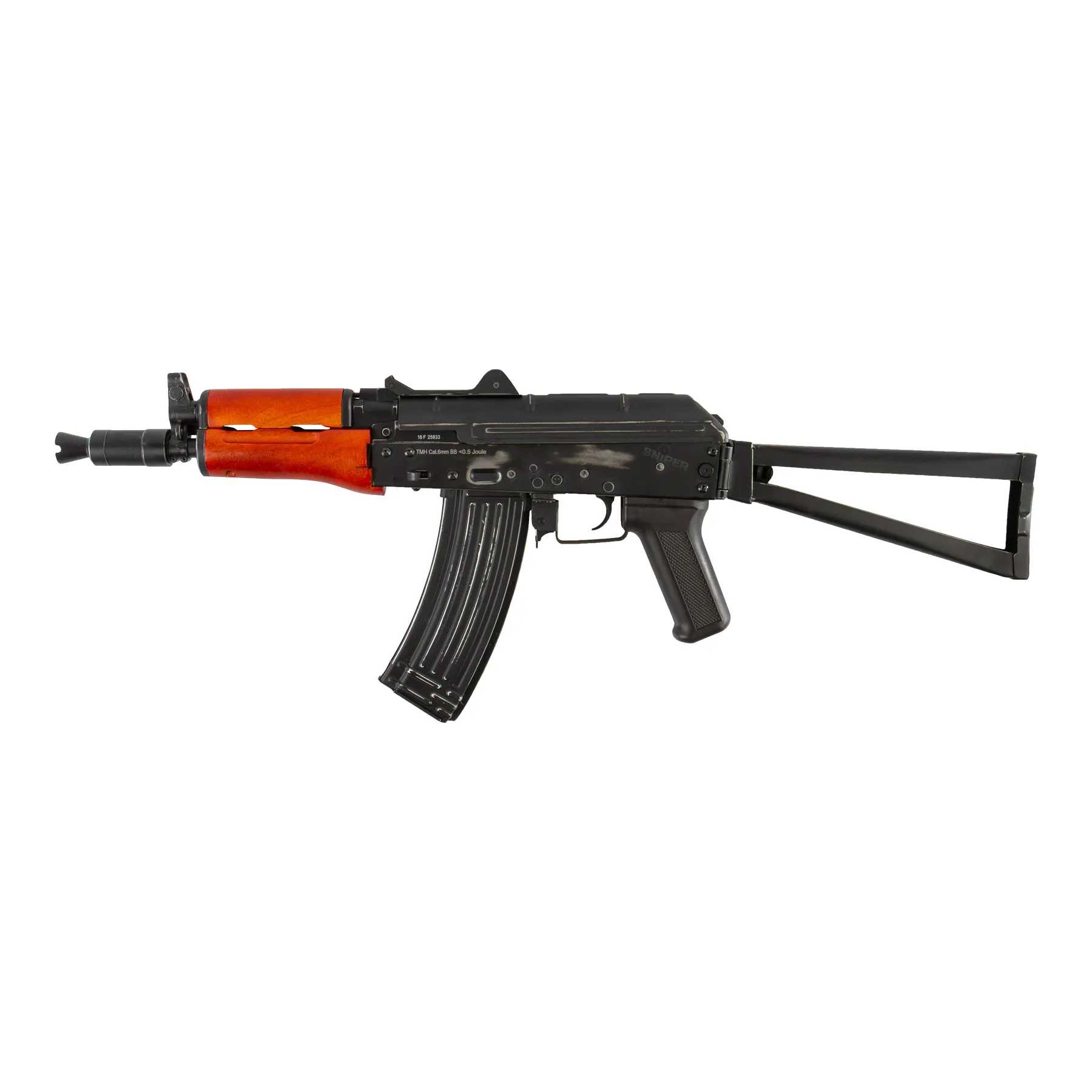 AKS74U Blowback < 0,5 Joule Softair Gewehr, Vintage