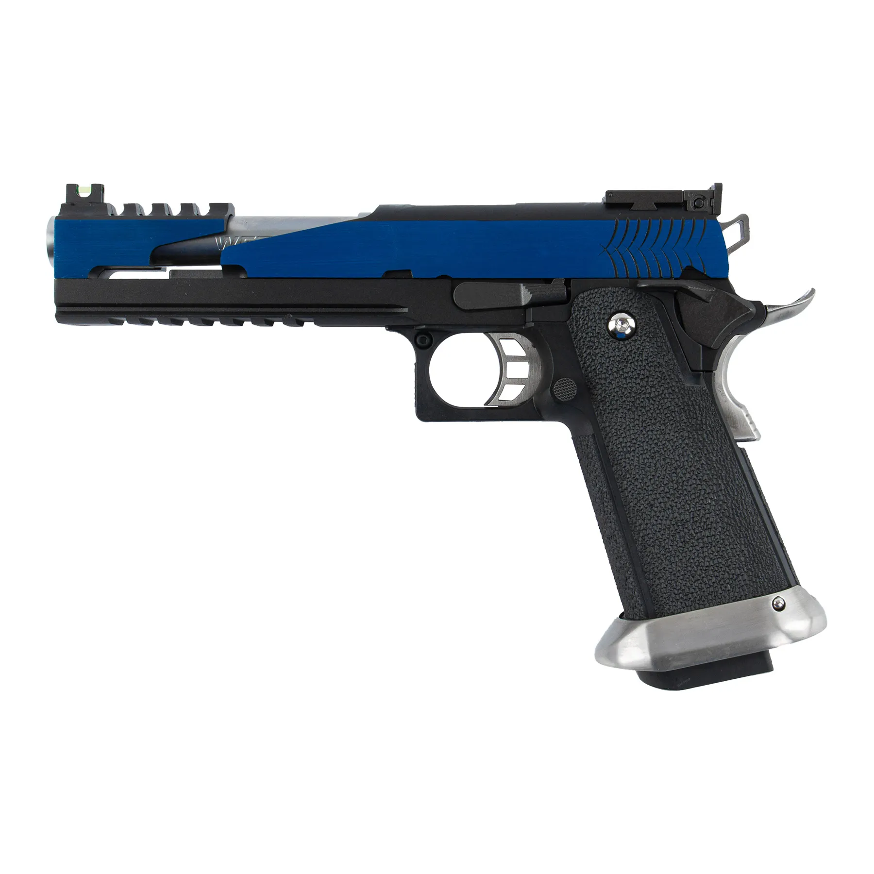 WE T-Rex Customs Hi-Capa 6 Titanium Barrel, GBB, Blue