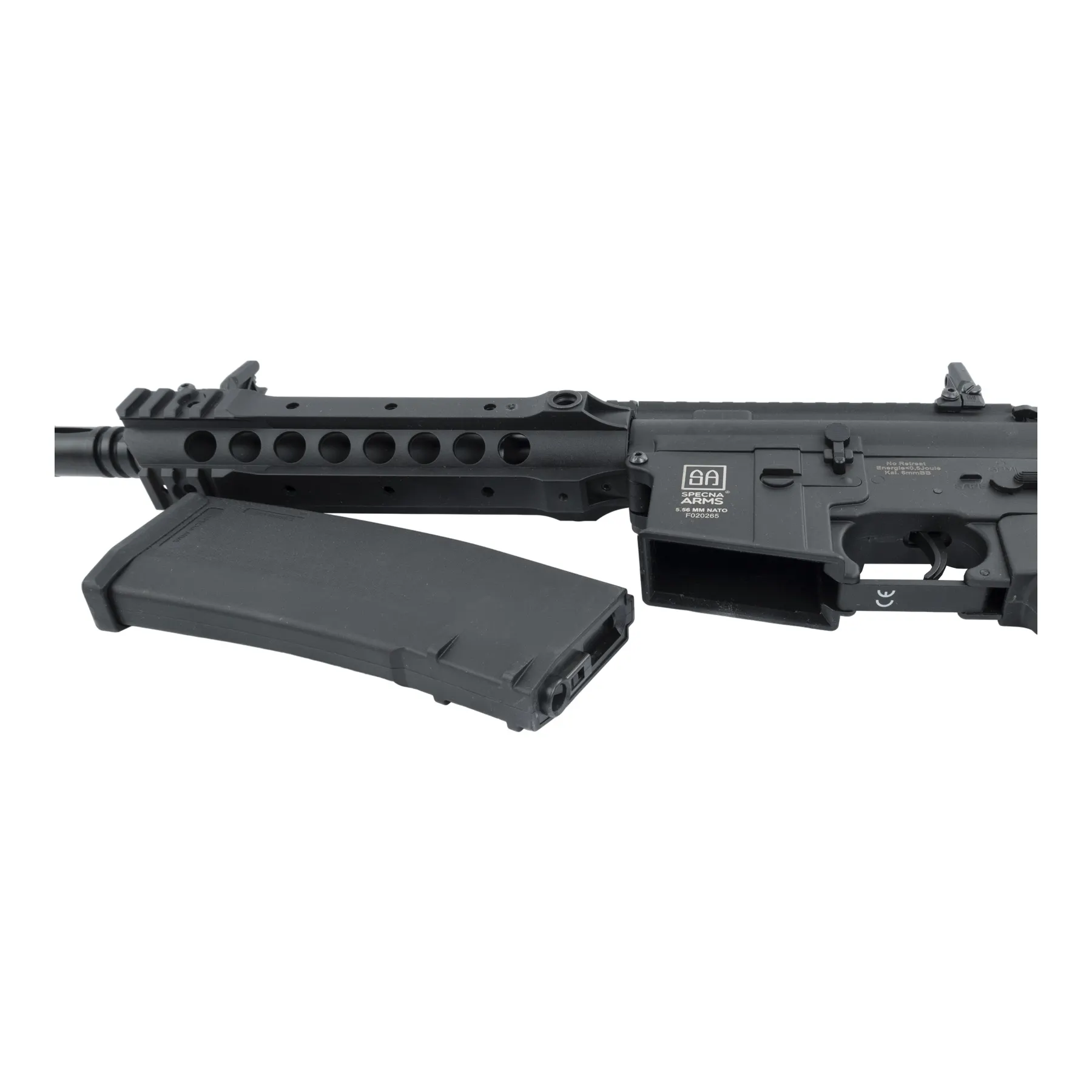Specna Arms SA-F01 Flex < 0,5 Joule Softair Gewehr, Black