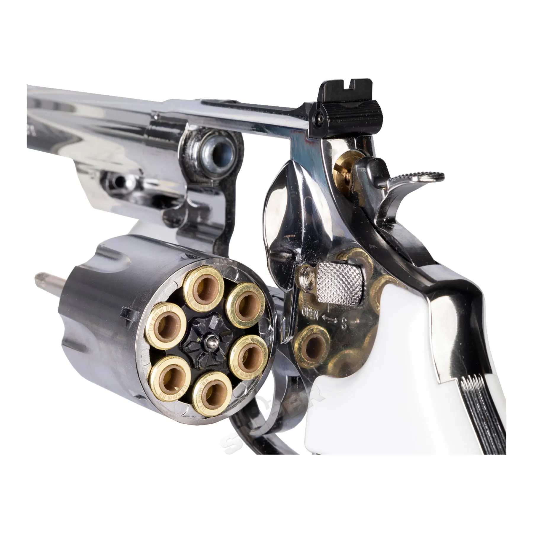 Smith & Wesson 629 Trust Me Revolver, Silver Smith & Wesson 629 Trust Me Revolver, Silver