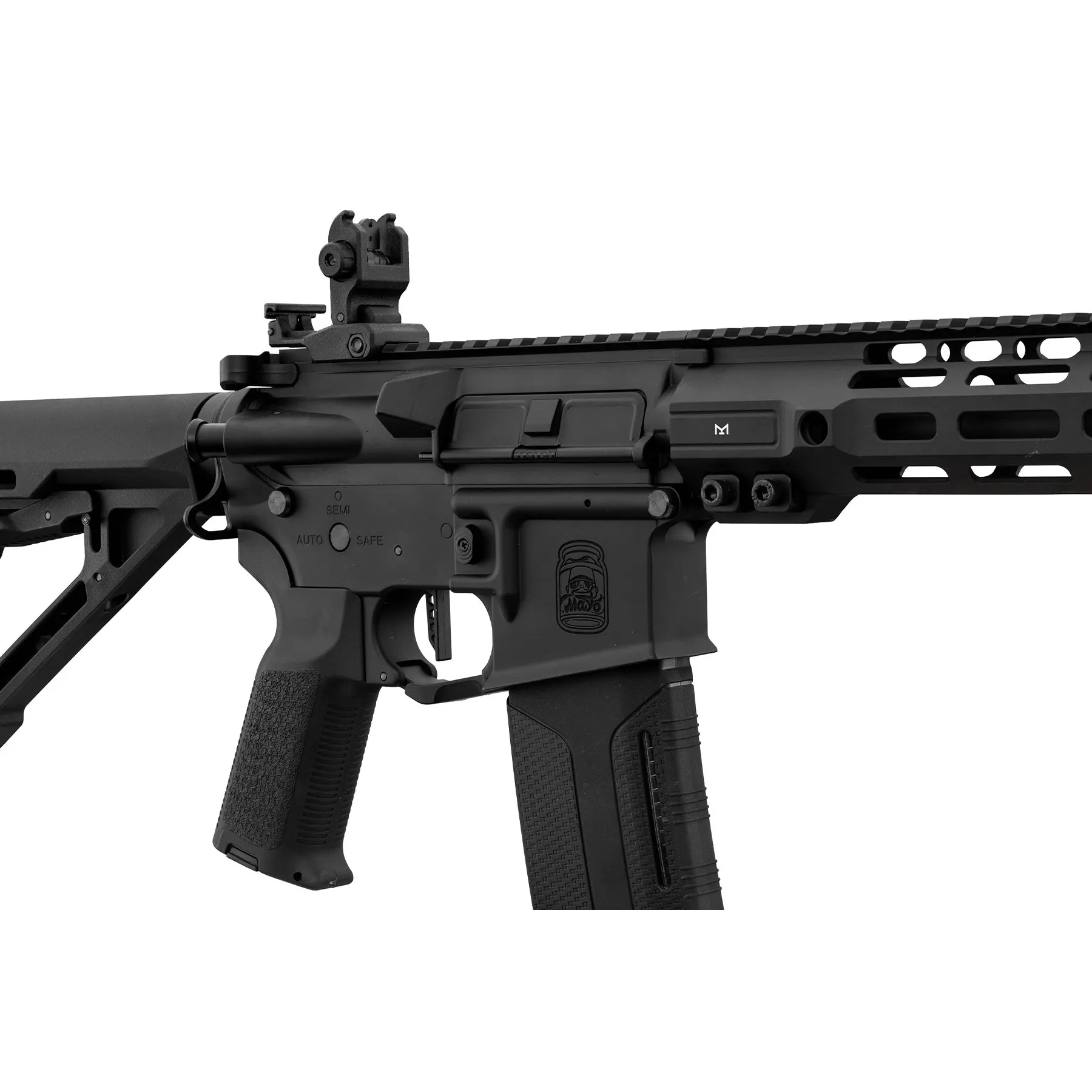 Lancer Mayo Gang MGC4 MK2 Gen.3 w/ Nebula (S)AEG, Black