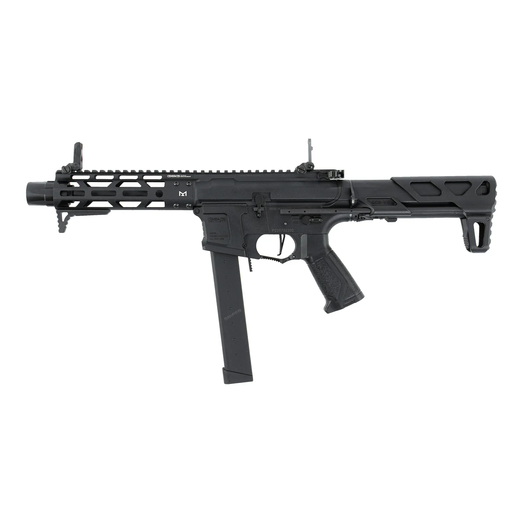 G&G ARP 9 2.0 < 0,5J, AEG Softair Gewehr, Black G&G ARP 9 2.0 < 0,5J, AEG Softair Gewehr, Black
