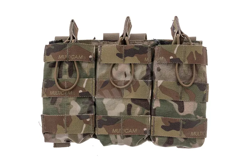 Triple M4 Fast Mag Pouch, Multicam