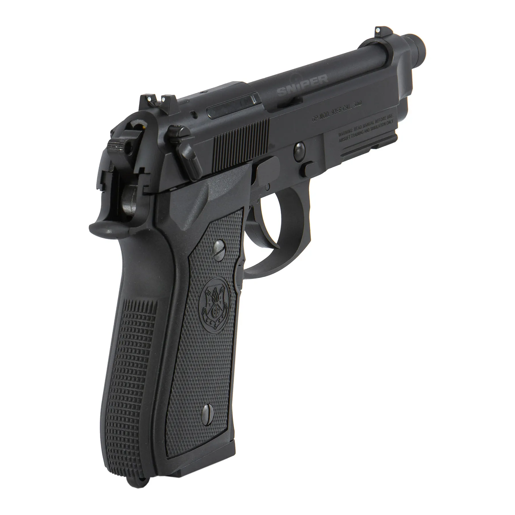 G&G GPM92 MS Full Metal GBB Softair Pistole