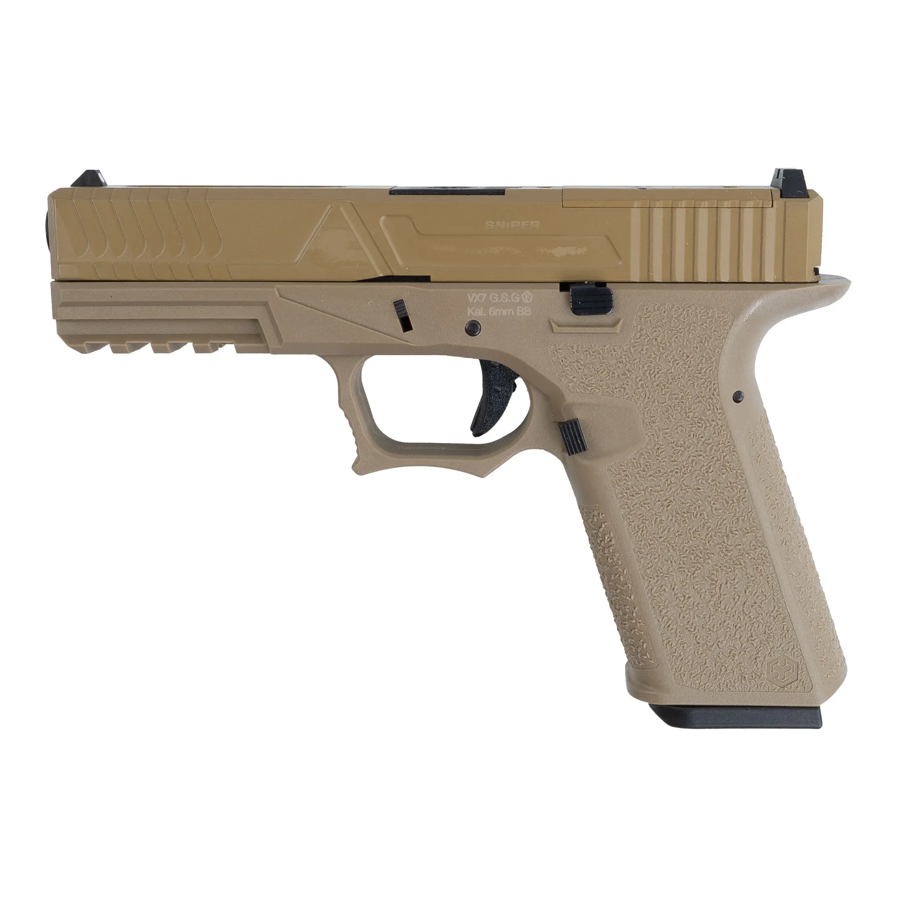 AW Custom VX7 Mod. 3 Precut GBB, FDE AW Custom VX7 Mod. 3 Precut GBB, FDE