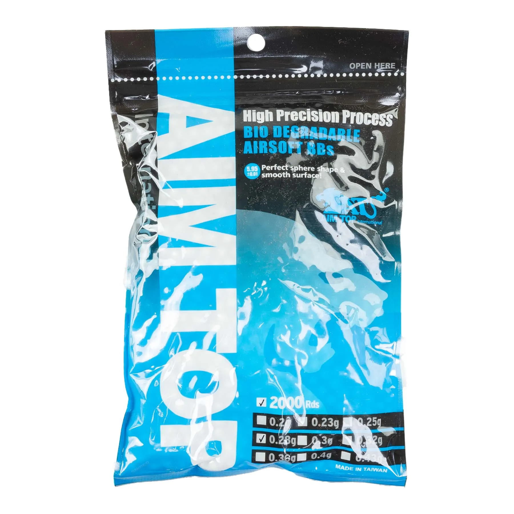 AIM TOP BIO 0.28g BBs, 2000RDS