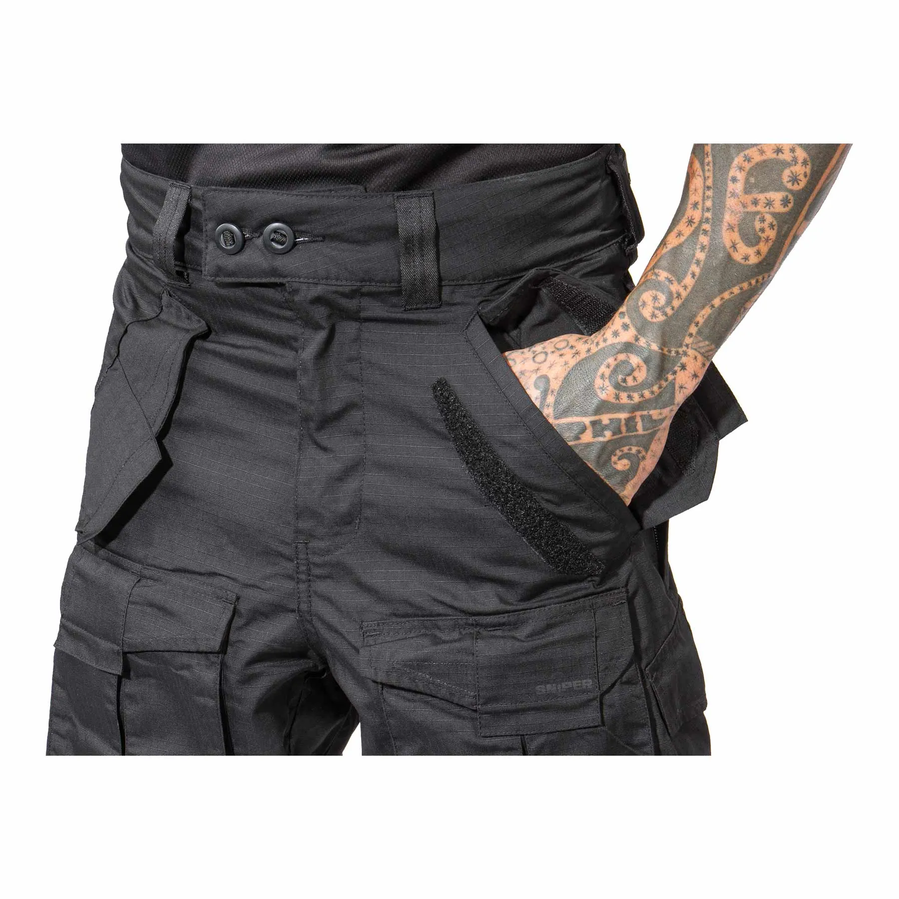 Operator Combat Pants, Black