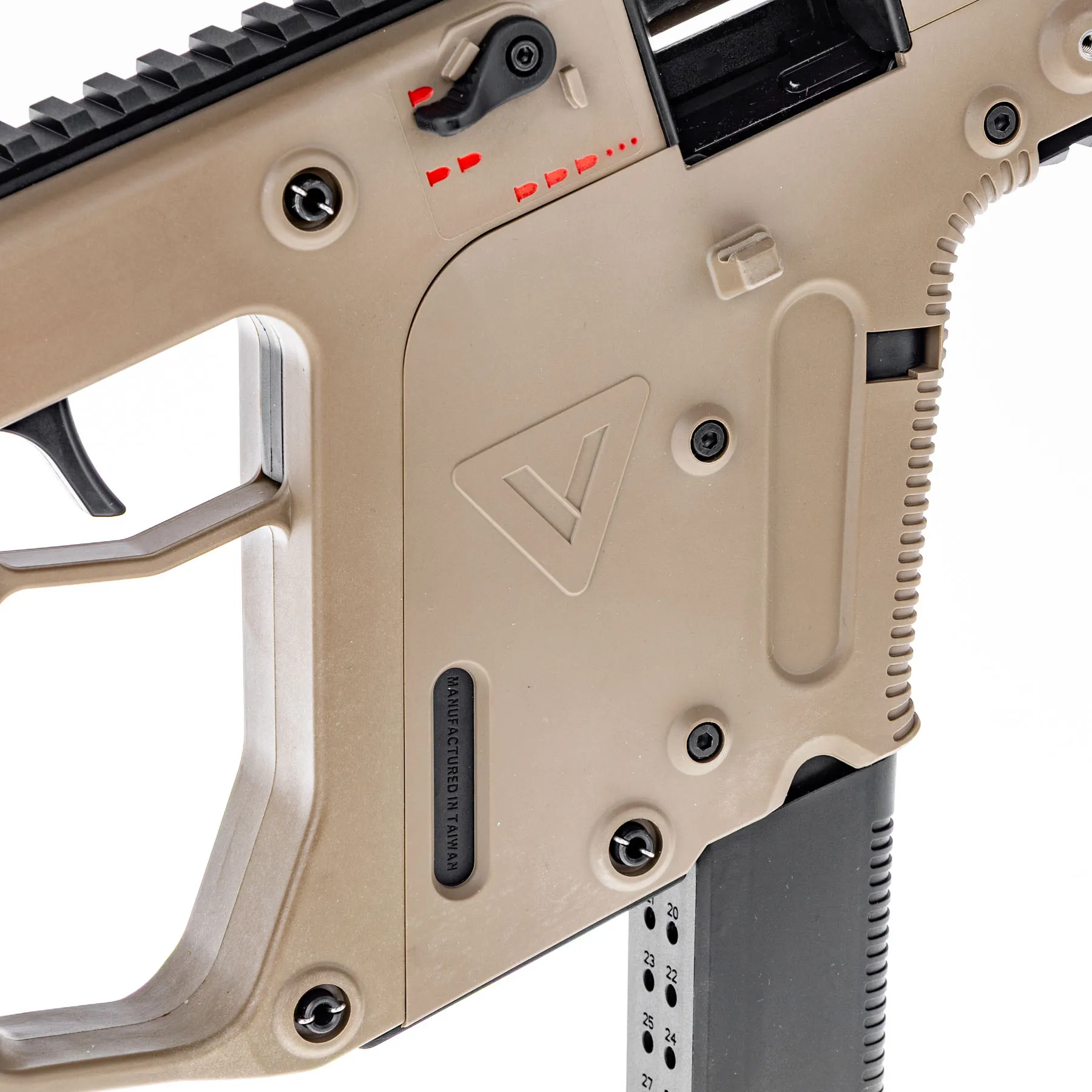 Kriss Vector GBB Airsoft Rifle, Dark Earth Kriss Vector GBB Airsoft Rifle, Dark Earth