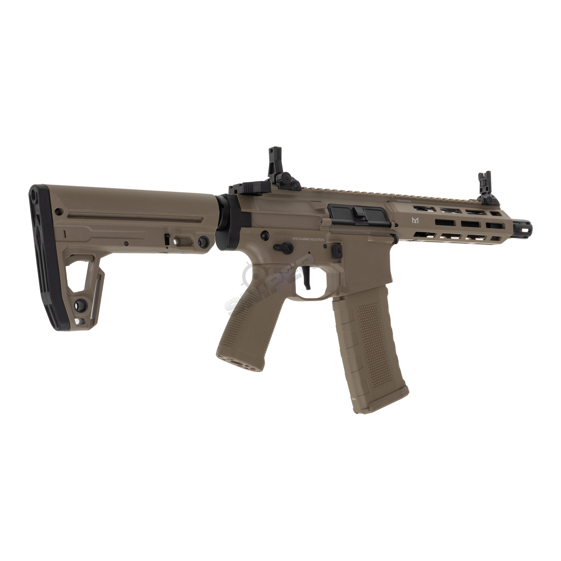 Specna Arms SA-F20 Flex Tuned-Up w/ ETU < 0,5 Joule Softair Gewehr, Tan