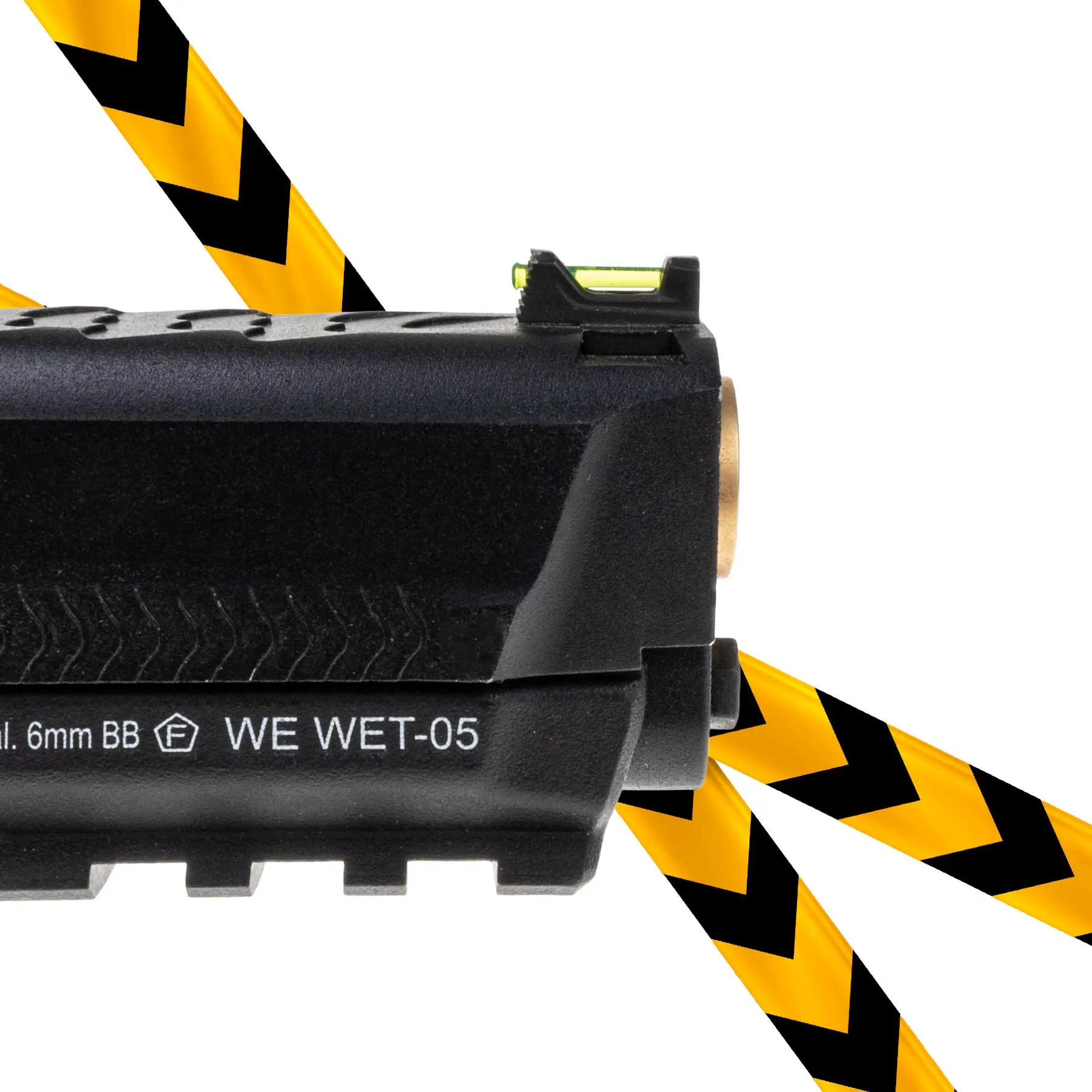 B-Ware WET-05 BK Gold Barrel Metal Version GBB, Black