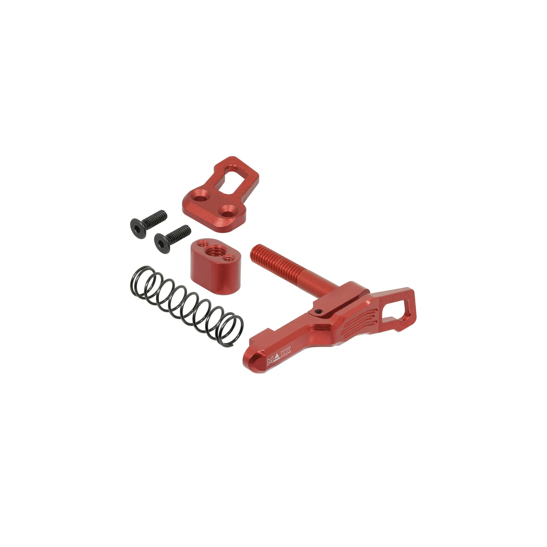 Maxx CNC Advanced Mag Release Style B für MTW, Red Maxx CNC Advanced Mag Release Style B für MTW, Red