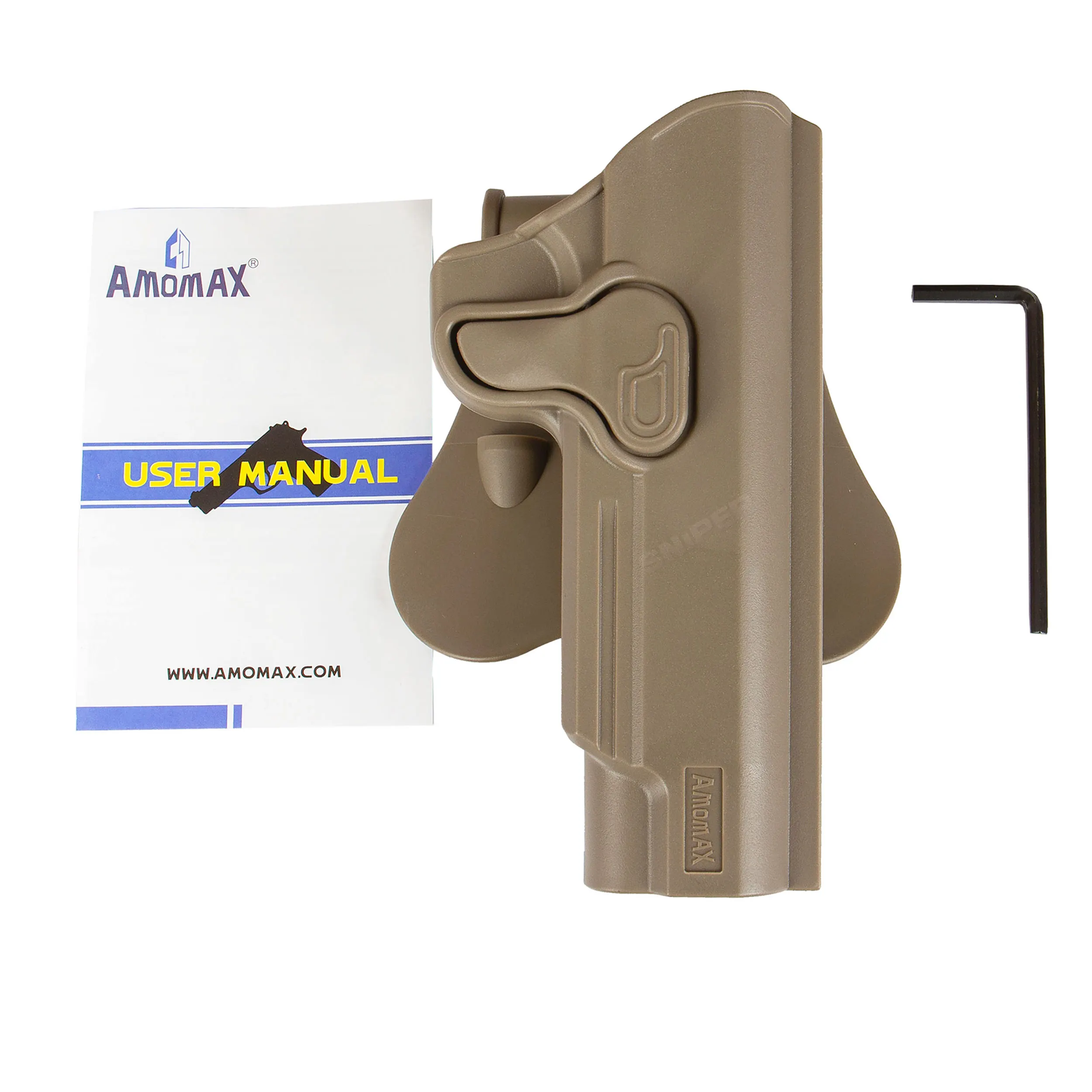 Formholster für 1911 Modelle, Tan