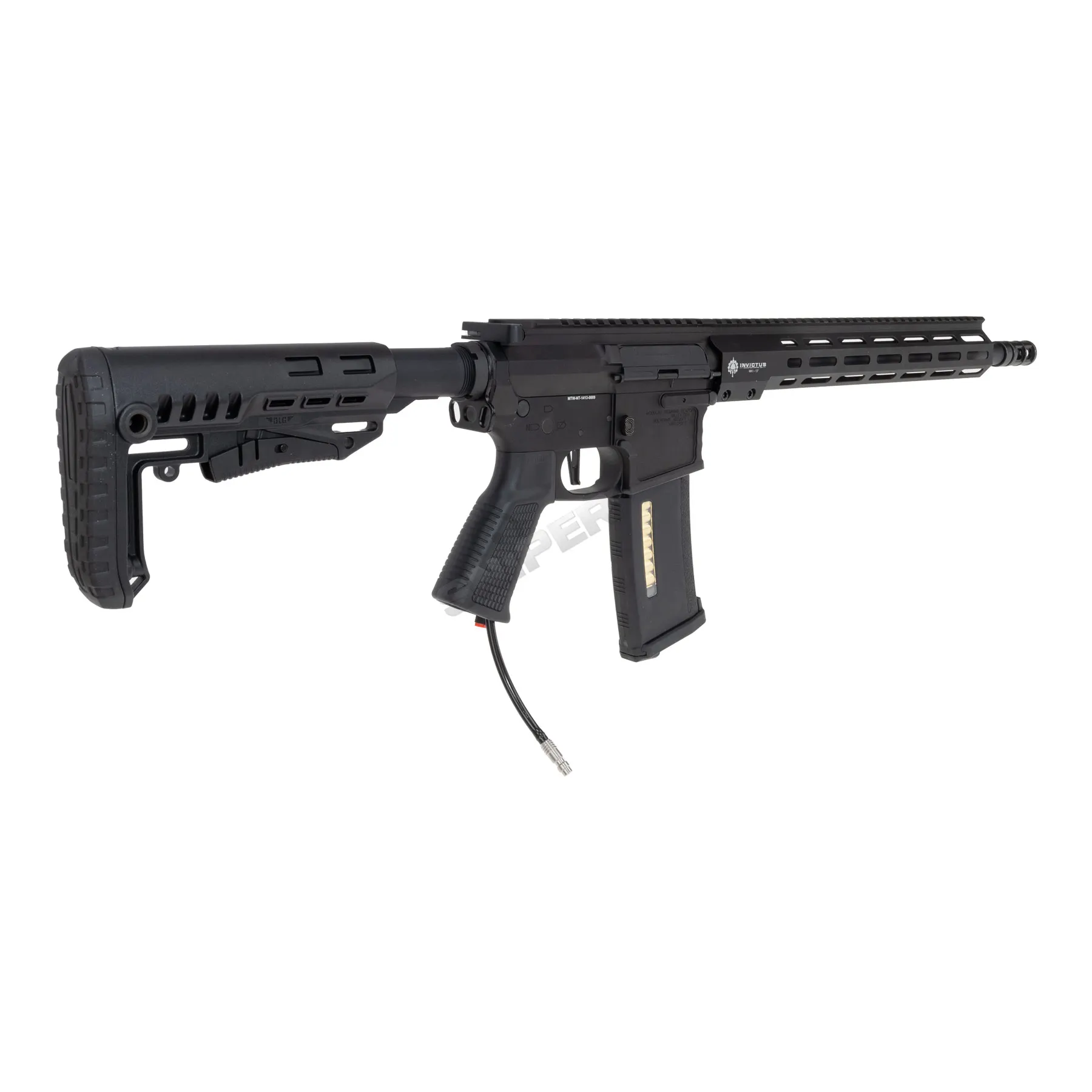 MTW Billet 14,5" Tactical Inferno Edition Gen. 3, Black