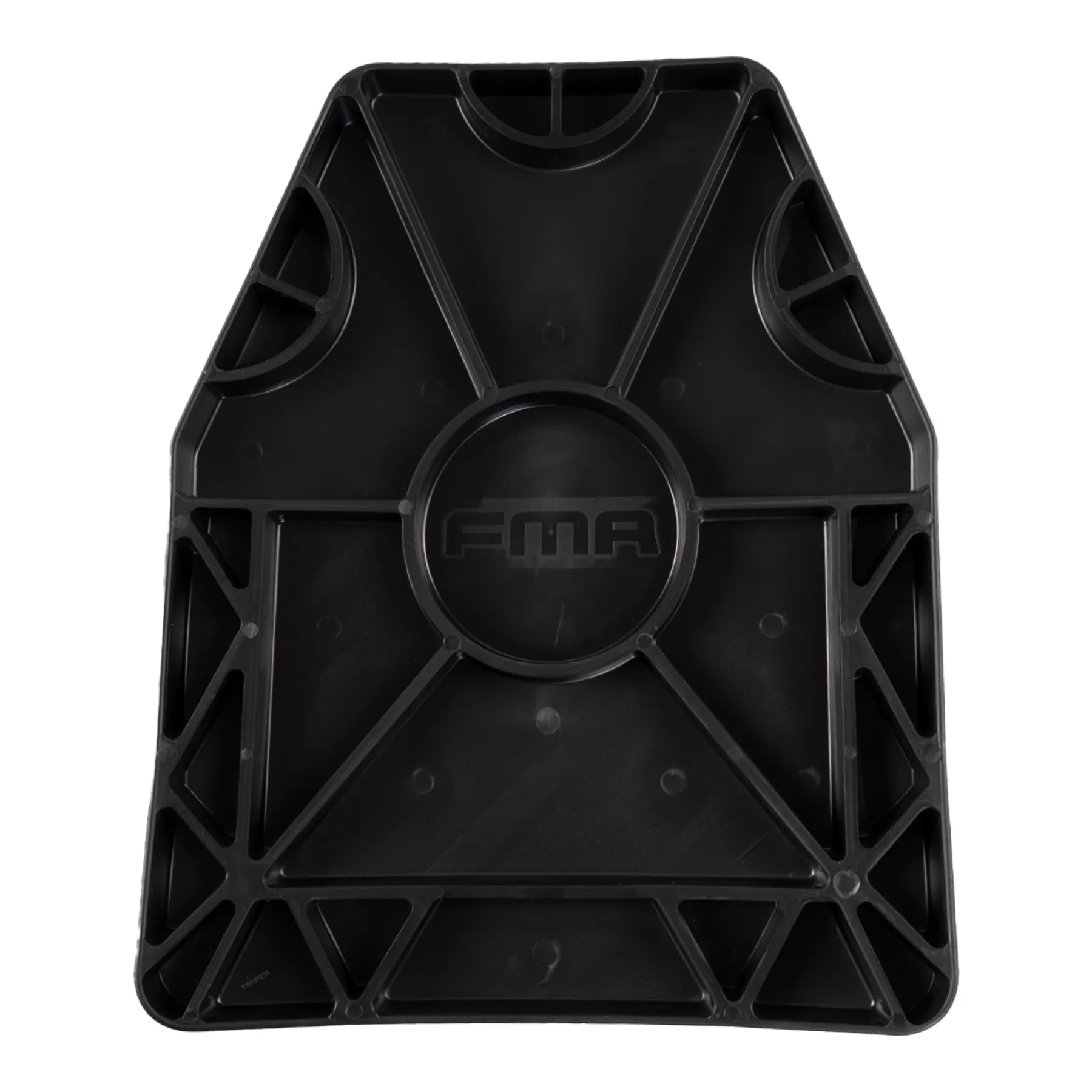 SAPI M Ballistic Plate, 400g, Black SAPI M Ballistic Plate, 400g, Black