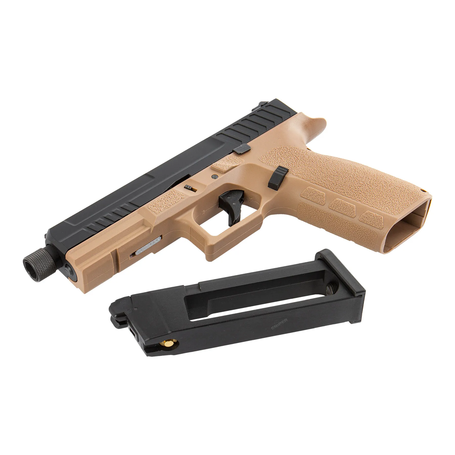 KJ Works KP-13 TBC Metal Version Co2, Tan