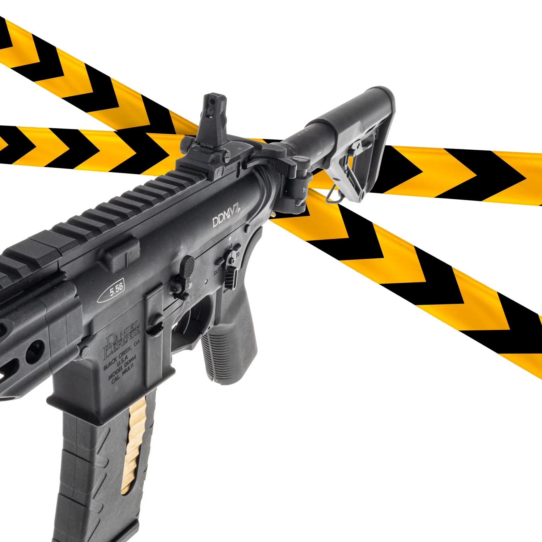 B-Ware EMG Daniel Defense V7P GBB Softair Rifle, Black