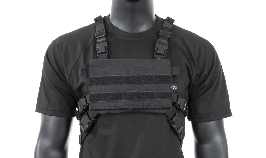 Delta Tactics Speedsoft Chest Rig V2, Black