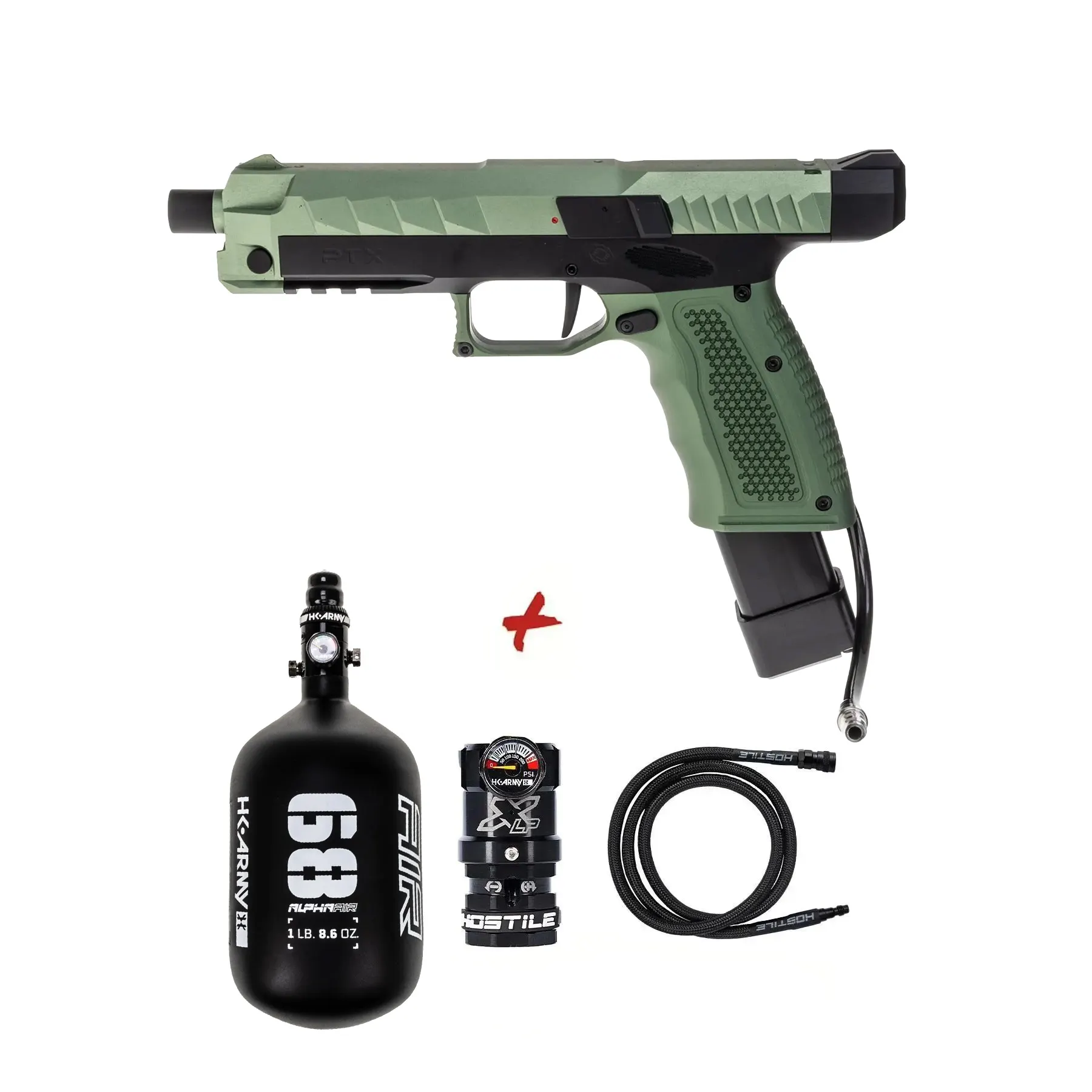 HPA Deal - Gate PTX HPA Pistol w/ Pulsar S2 Engine, Olive