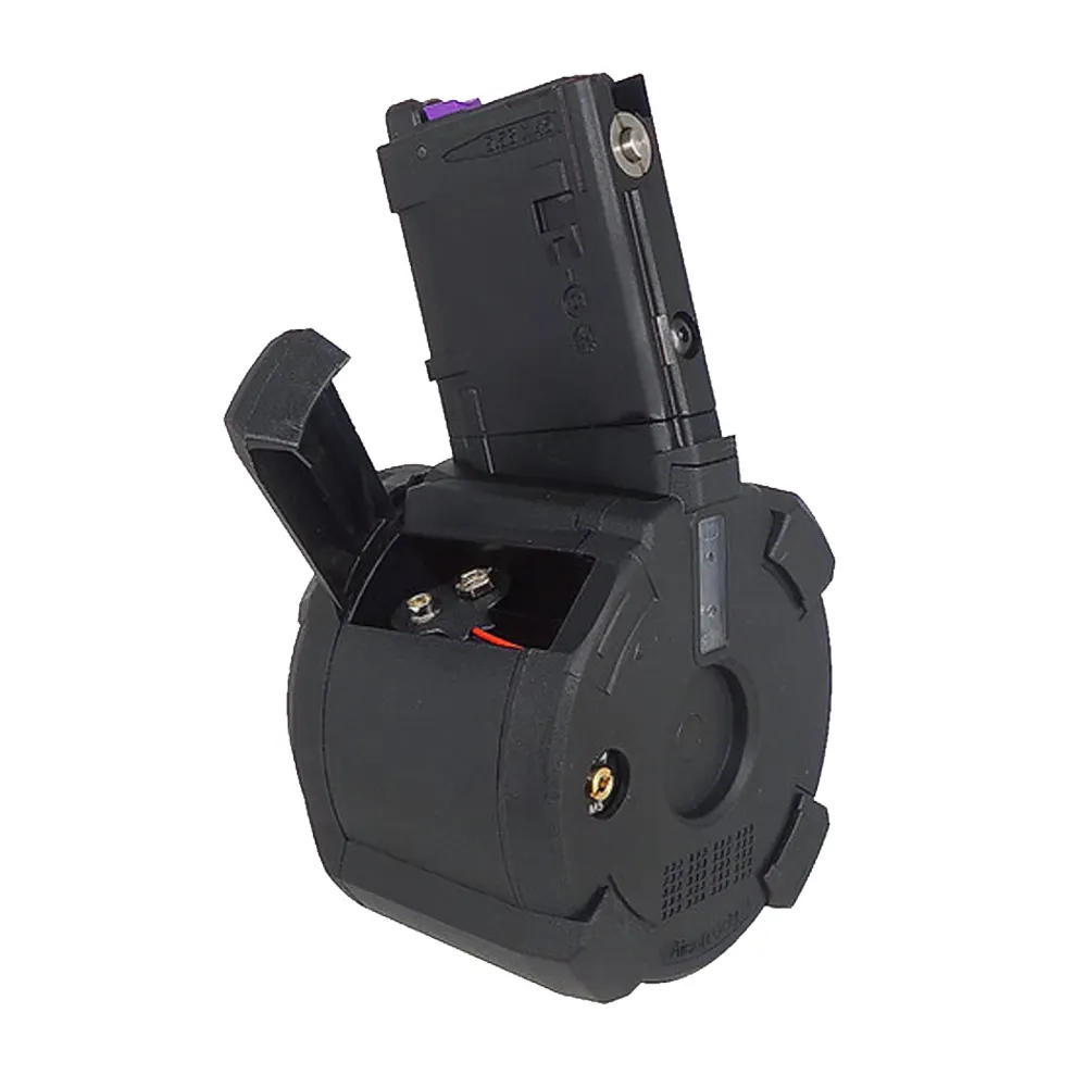 M4 Gas/HPA Drum Mag für MWS-Systeme , 500rds M4 Gas/HPA Drum Mag für MWS-Systeme , 500rds