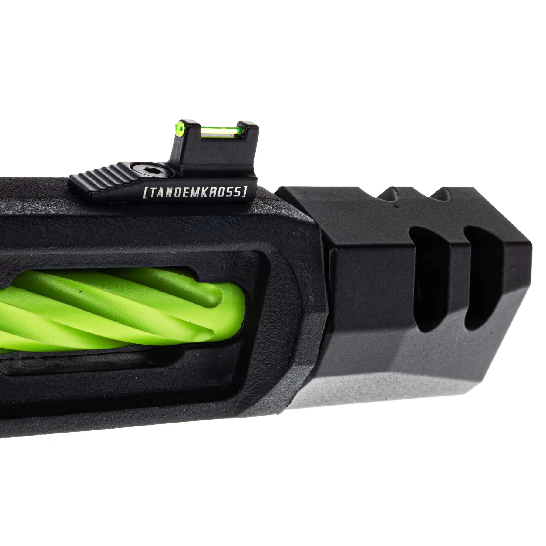 Lancer Tandemkross Cthulhu GBB Softair Pistole, Black/Green