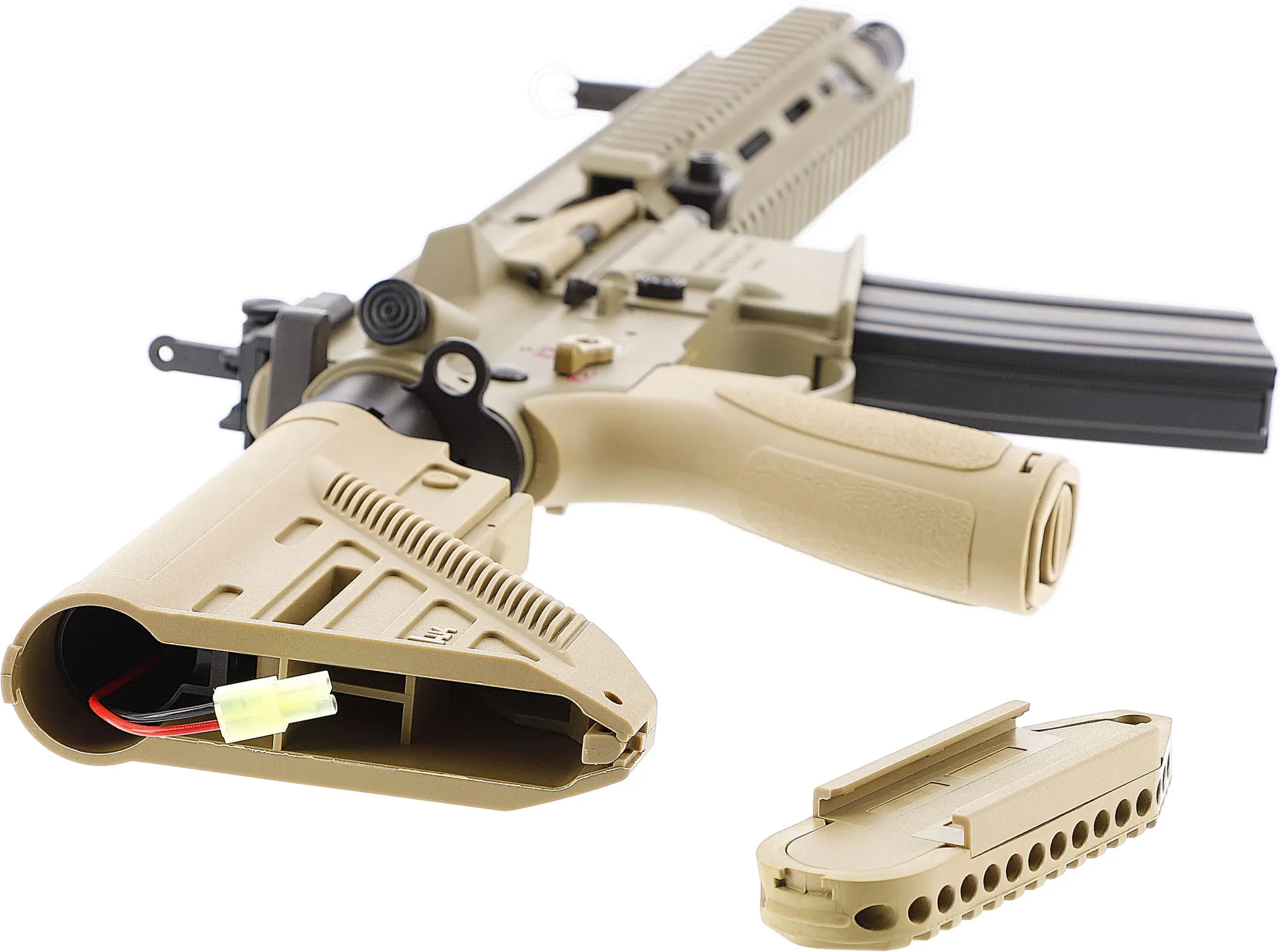 Heckler und Koch HK416 A5 EyeTrace SL (S)AEG, Tan/Brown