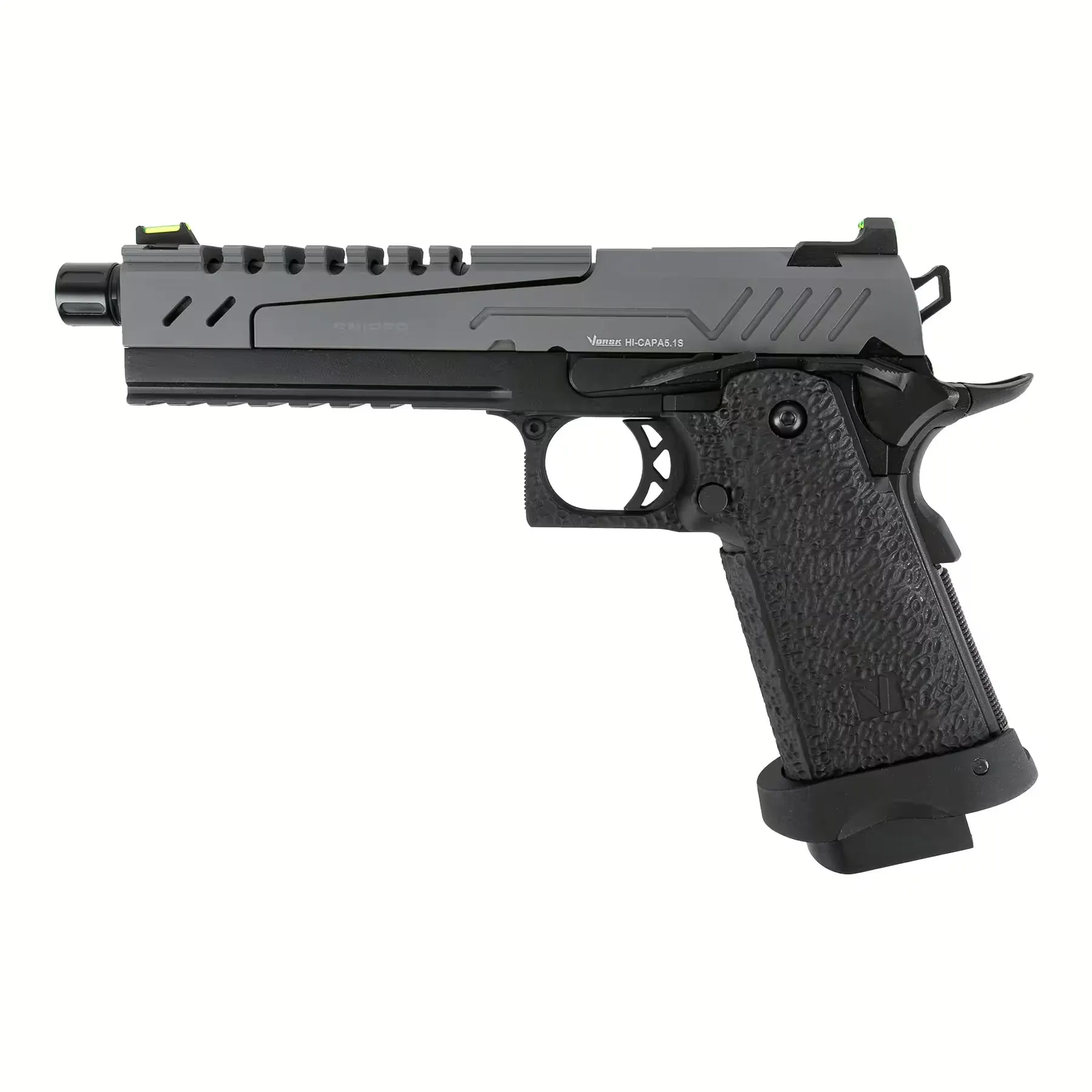 Vorsk Hi-Capa 5.1 Split Slide Grey GBB Softair
