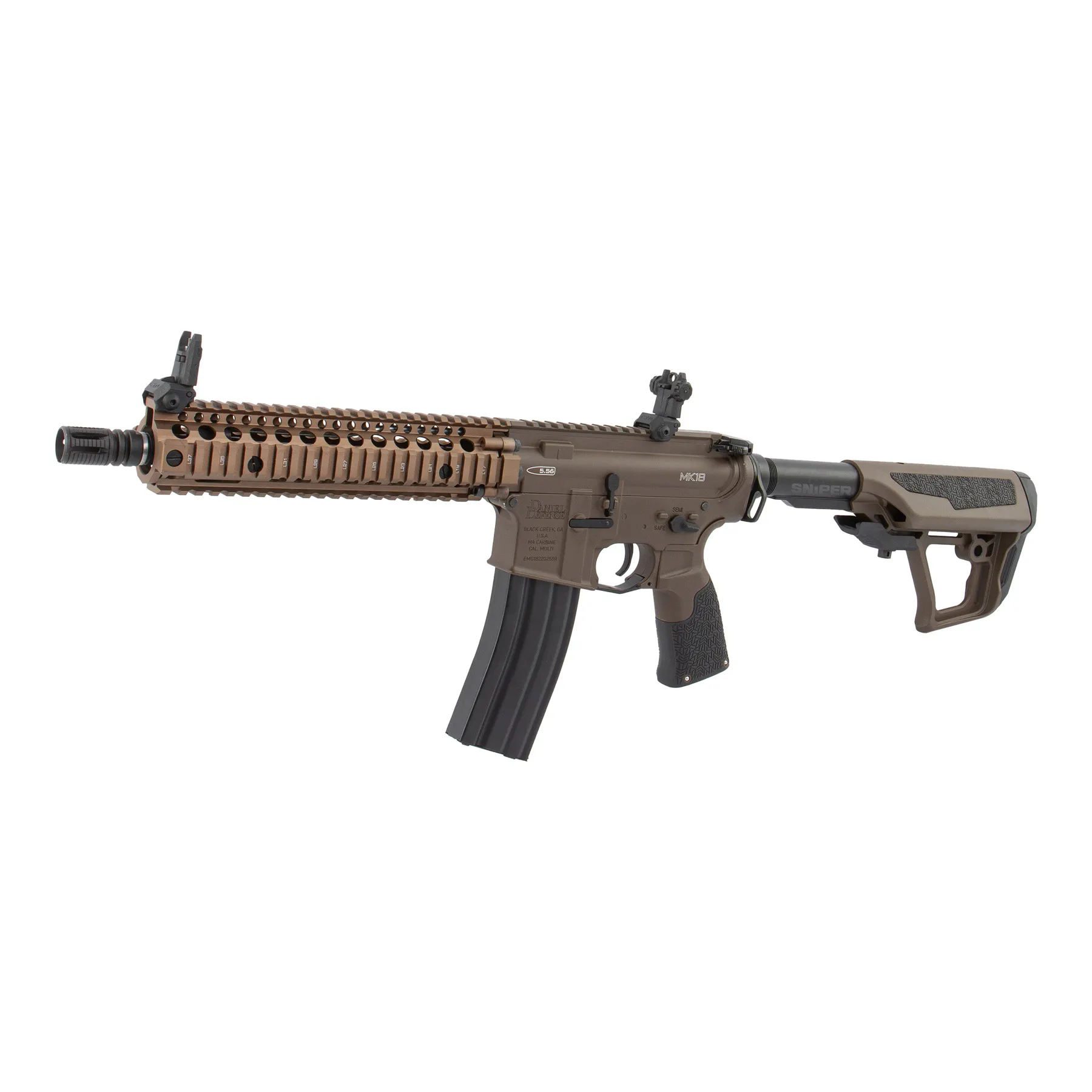 ICS Daniel Defense MK18 S3 (S)AEG, Coyote ICS Daniel Defense MK18 S3 (S)AEG, Coyote