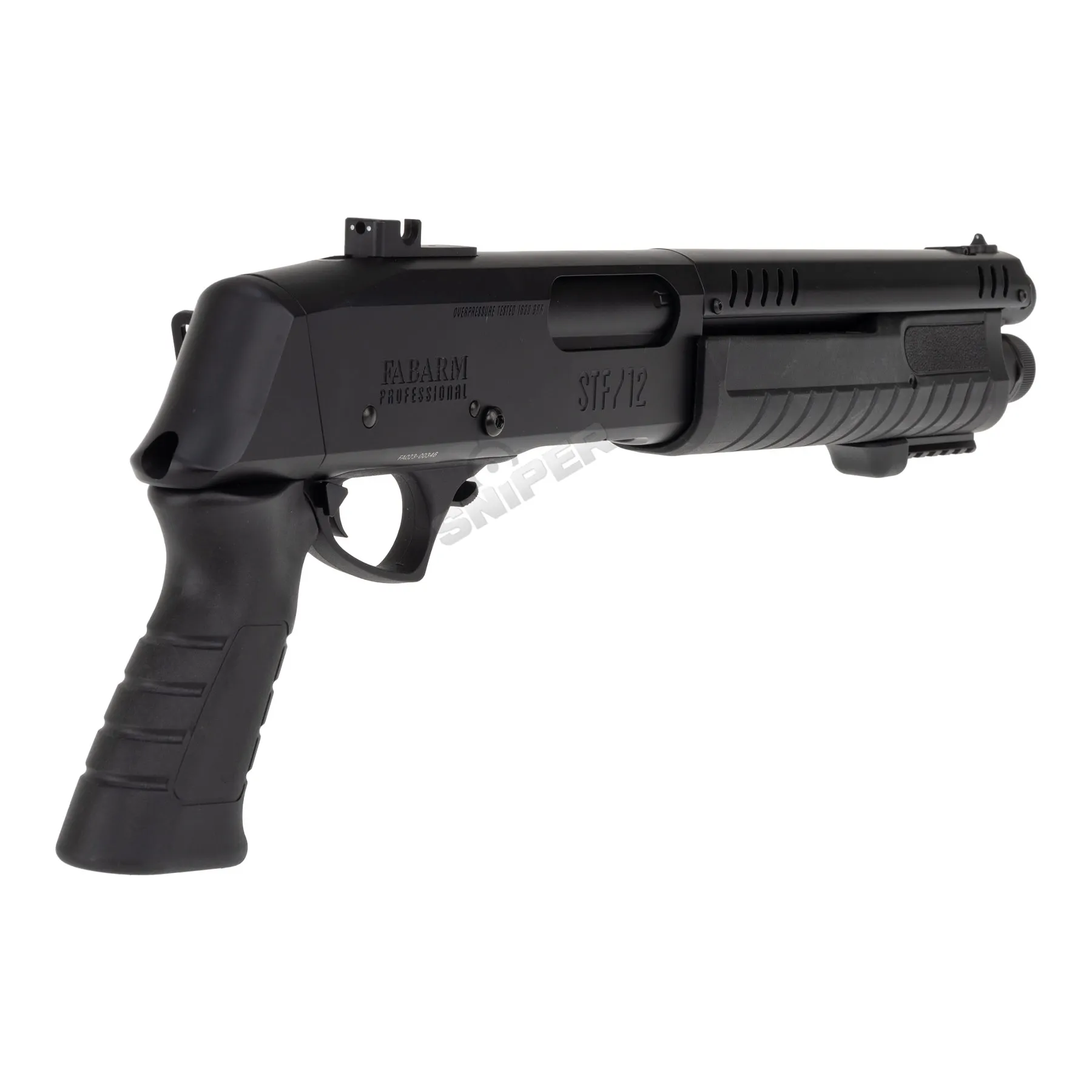Fabarm STF12 Short Initial 11" Gas Pumpgun, Black