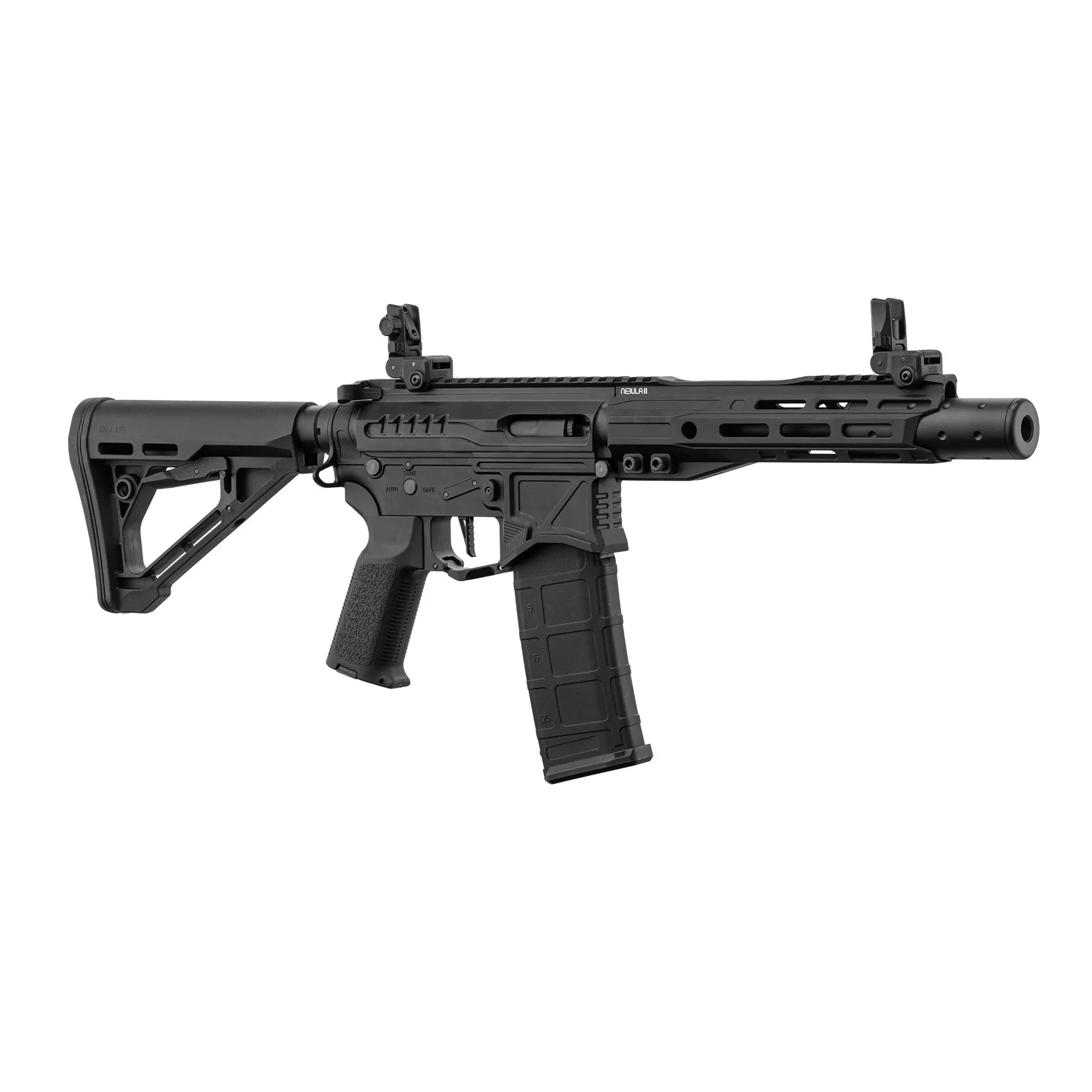 Zion Arms Gen4 w/ Nebula II 8" M-Lok (S)AEG, Black