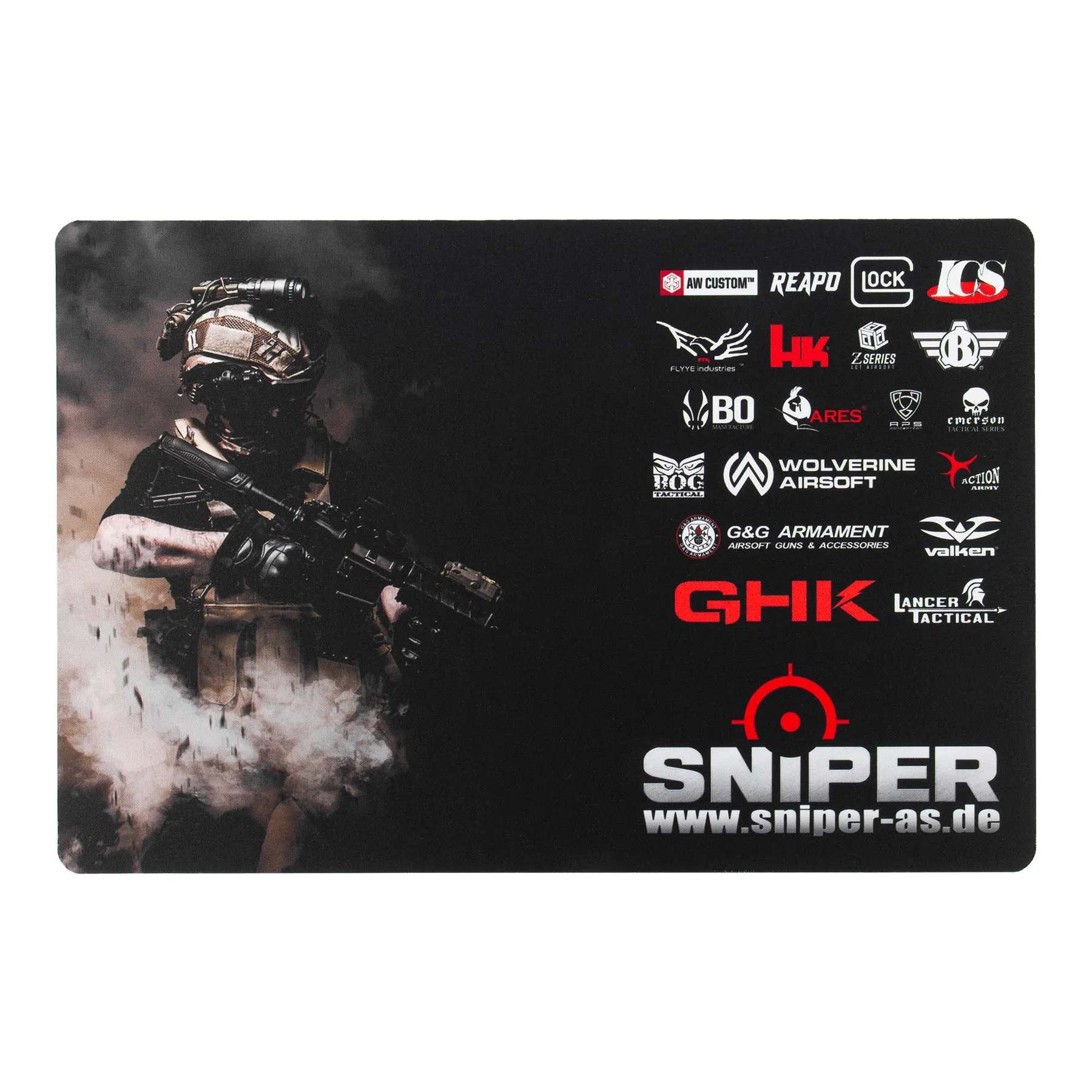 XXL Textil Sniper Mousepad #1, 39x26cm
