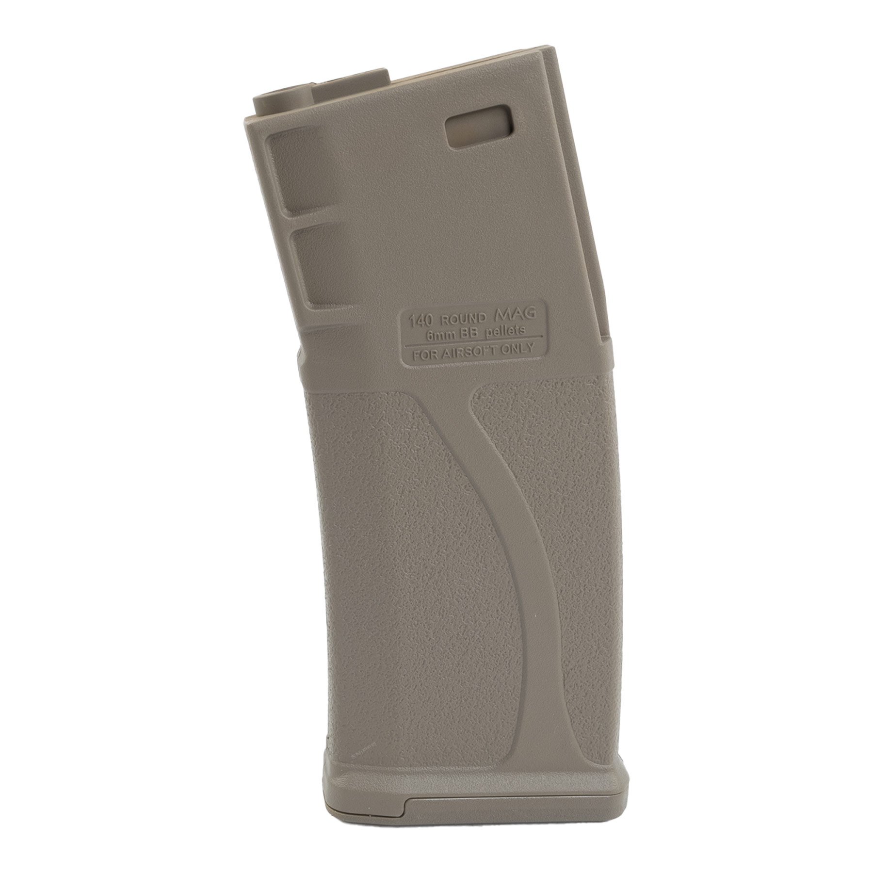 10er Set Mid-Cap 140 BB Magazine M4/M16, Tan