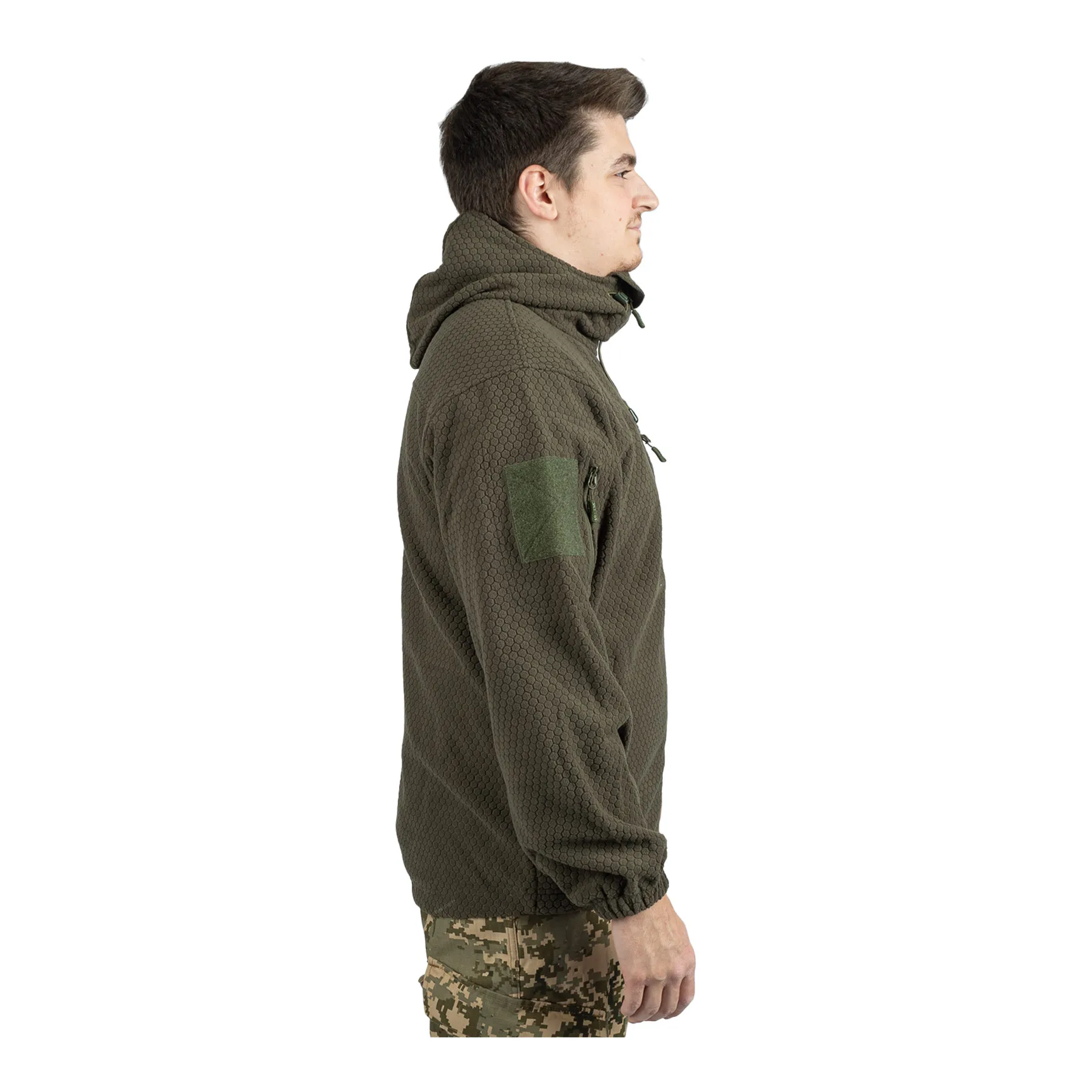 Hexagon Fleece Weste, Ranger Green