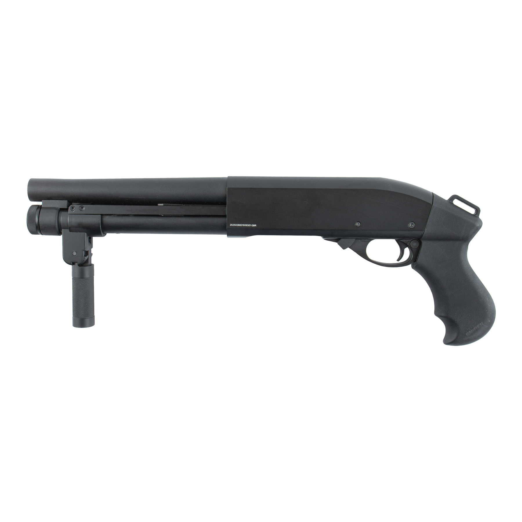 M870 Tri-Shot Action Pumpgun, Short, Black