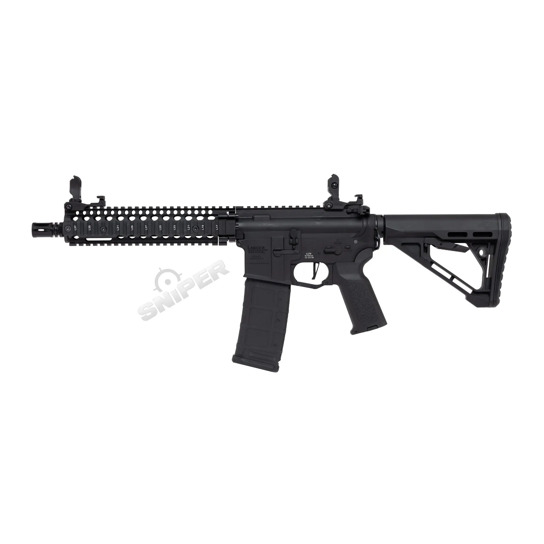 Einsteiger Set #1 - Lancer MK18 Gen3 New Version ETU Full Metal (S)AEG, Black