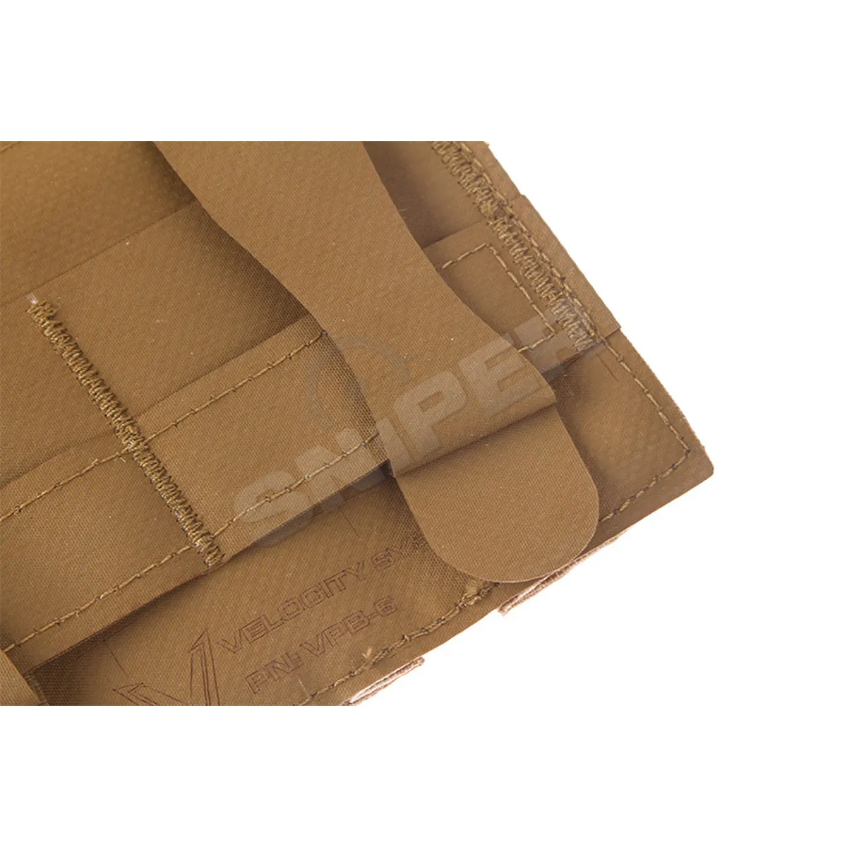 Helium Whisper Triple Pistol Mag Pouch, Desert Dig