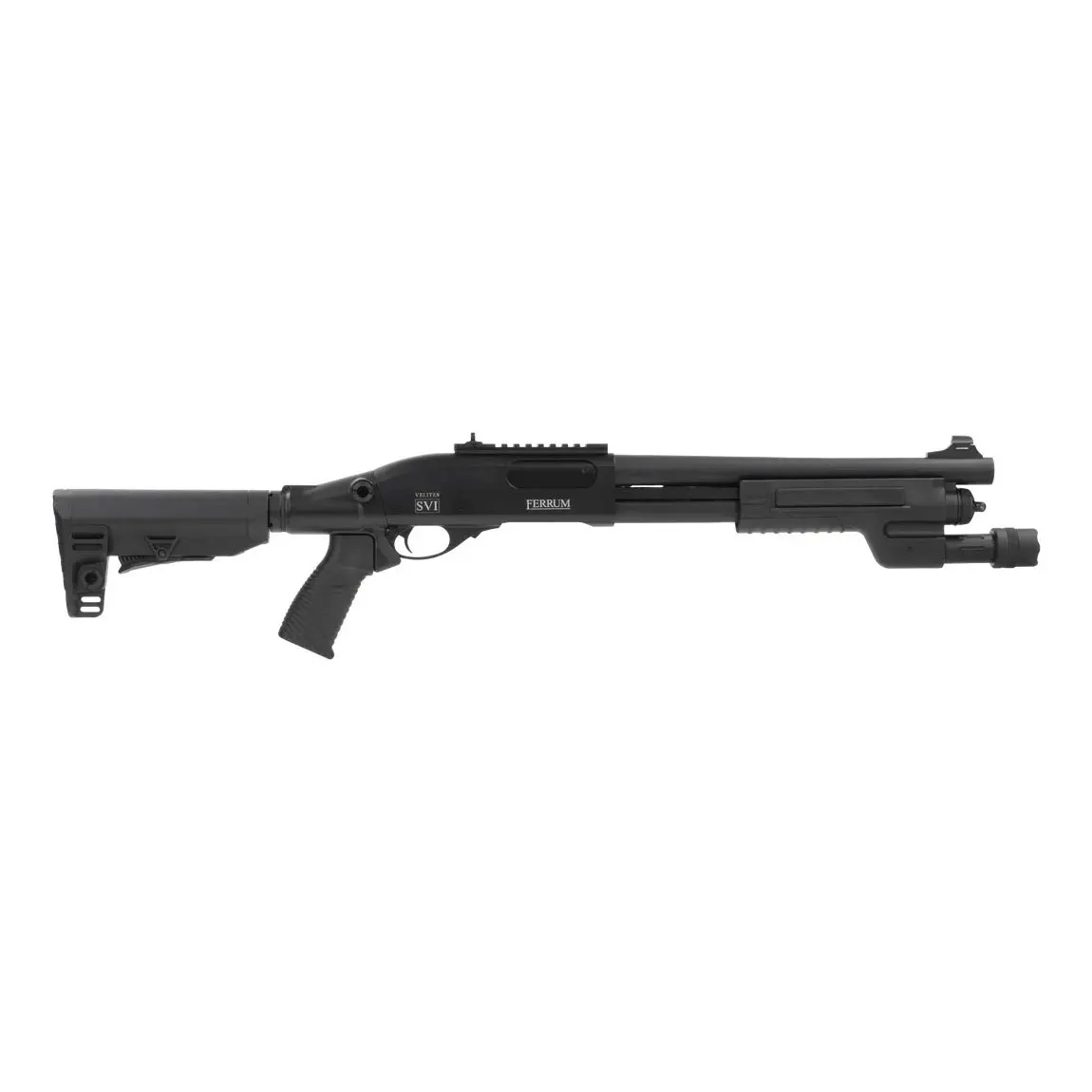Velites Ferrum Pumpgun S-VI, Black