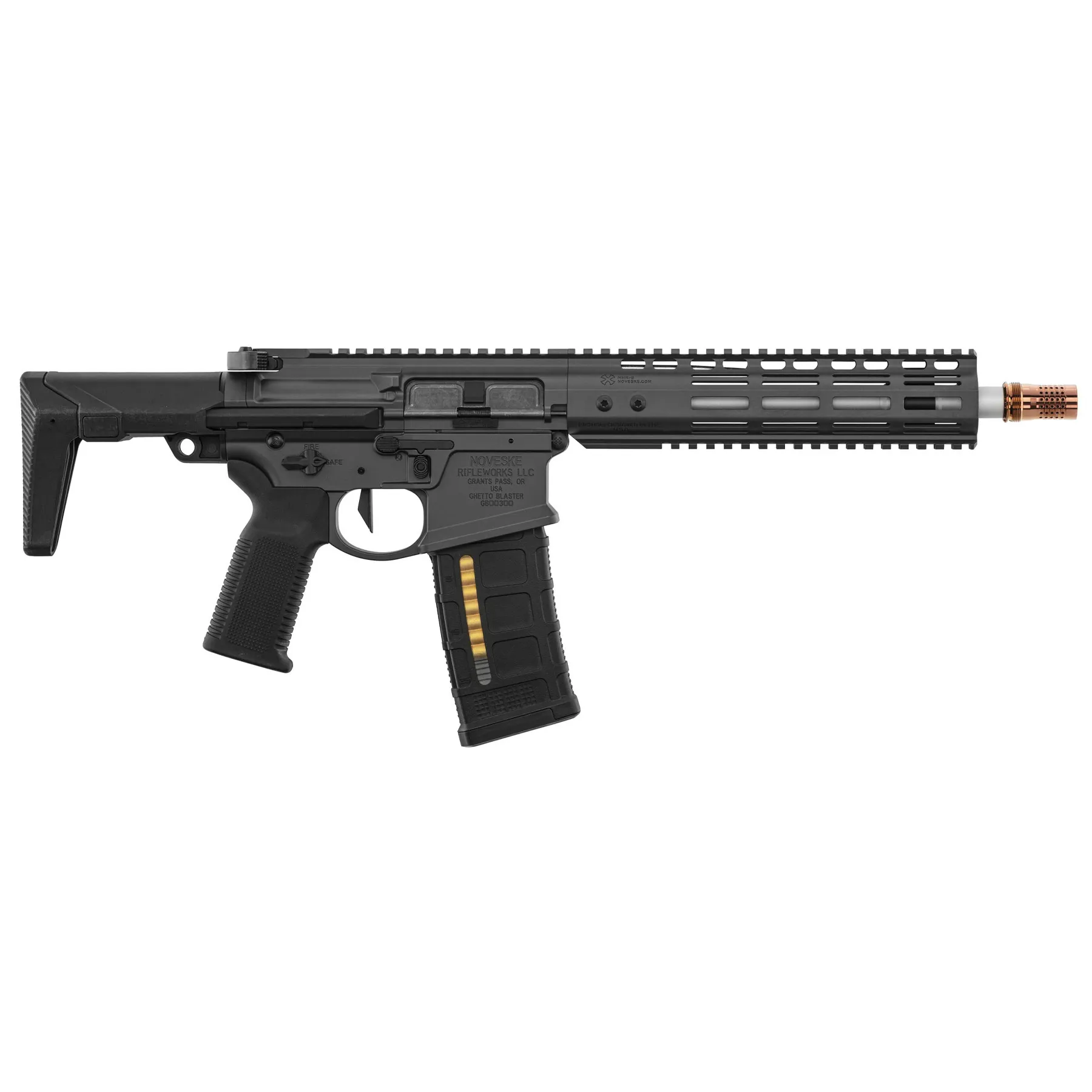 EMG Noveske MWS Ghetto Blaster 9" GBB, Grey