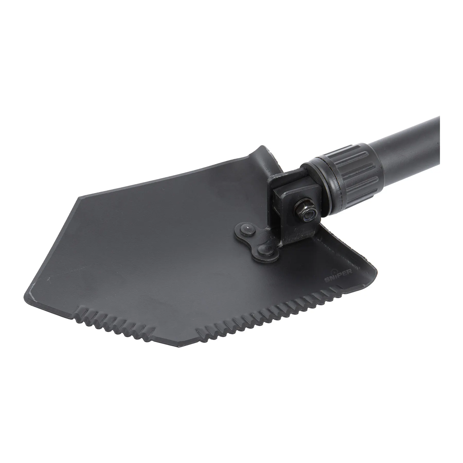 Klappspaten mit Abdeckung, Black