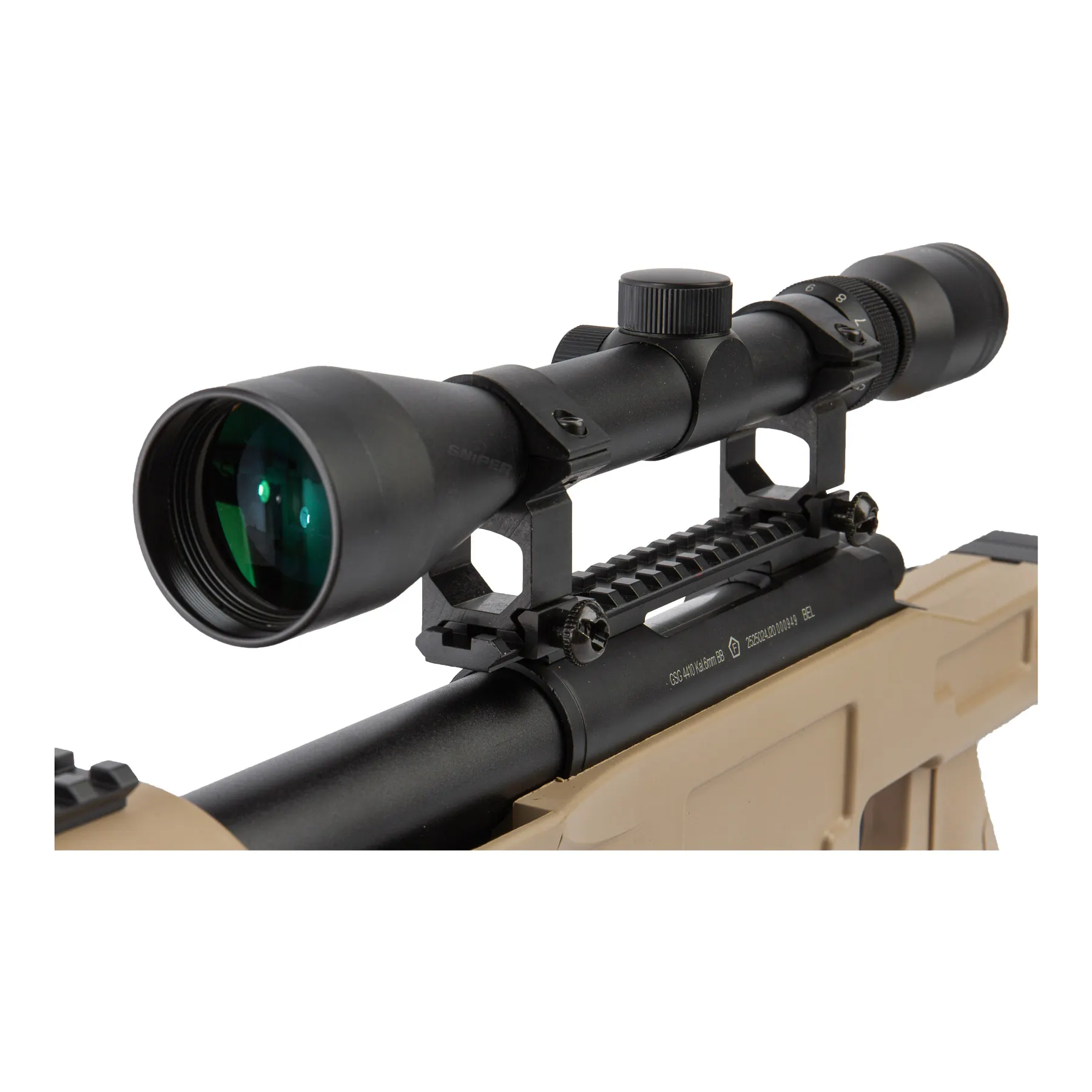 MB4410 Sniper Rifle Full Set, Tan