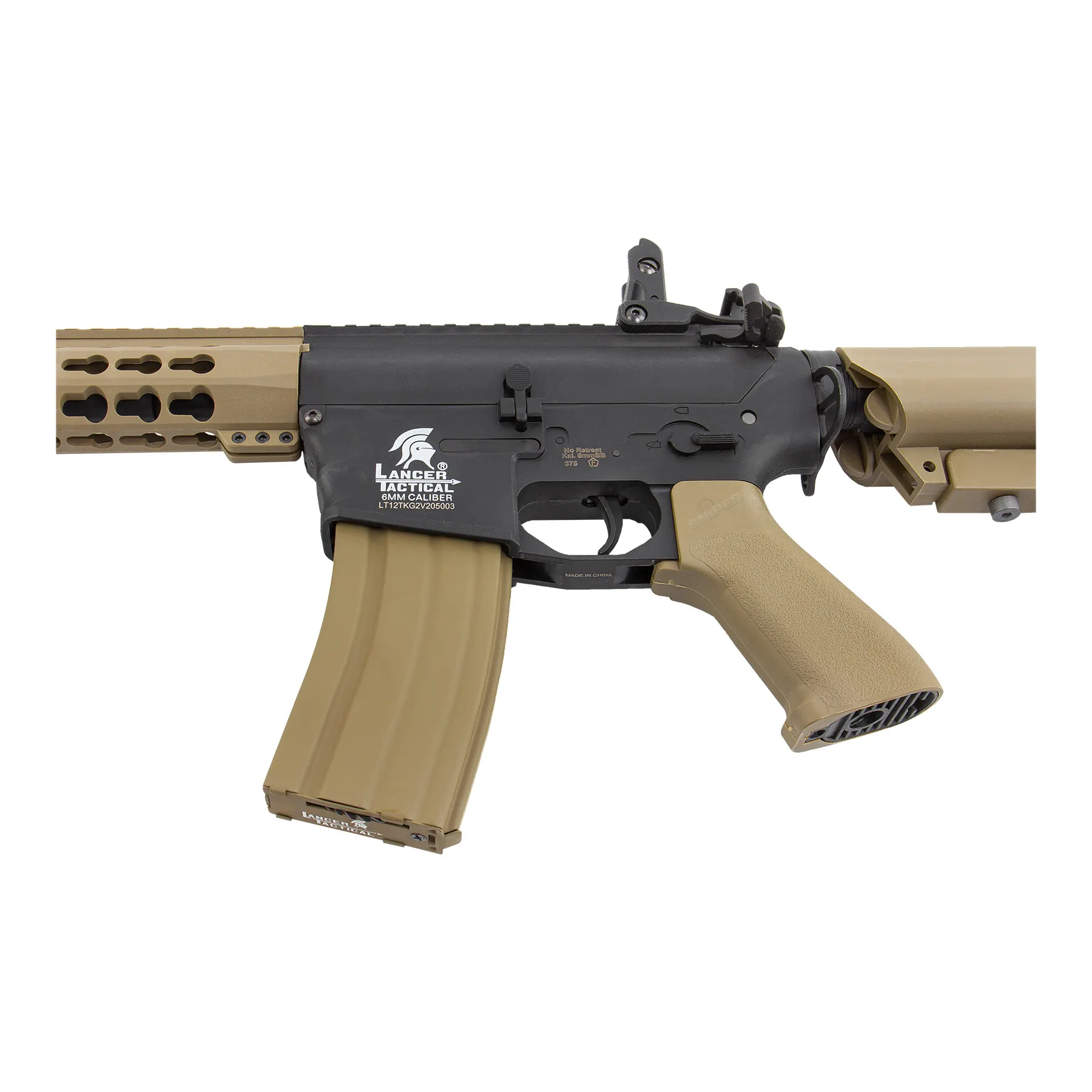 M4 EVO Keymod ETU+Mosfet (S)AEG, Tan