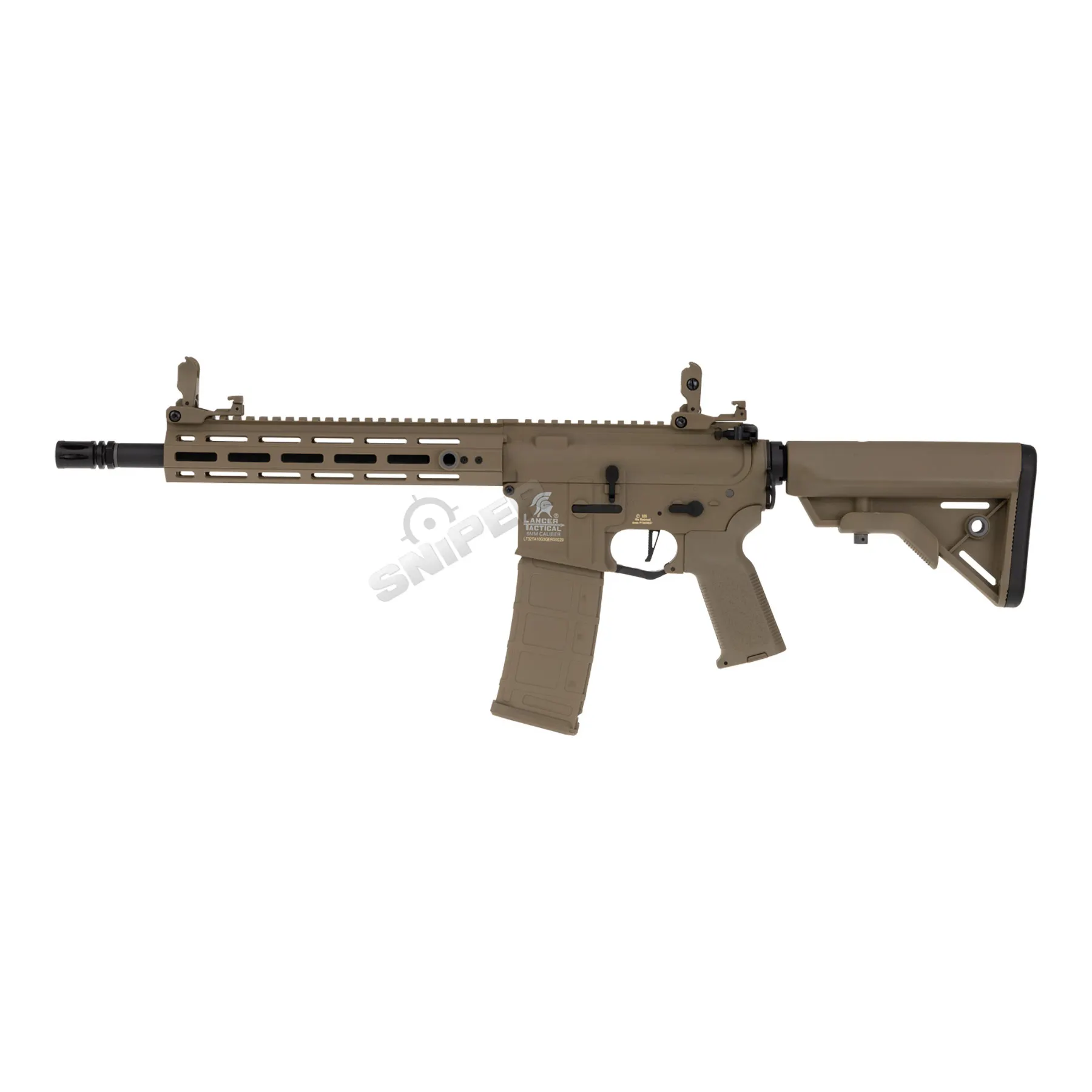 B-Ware Lancer Hellion M-Lock 10" Gen 3 w/ Nebula ETU (S)AEG, Dark Earth 