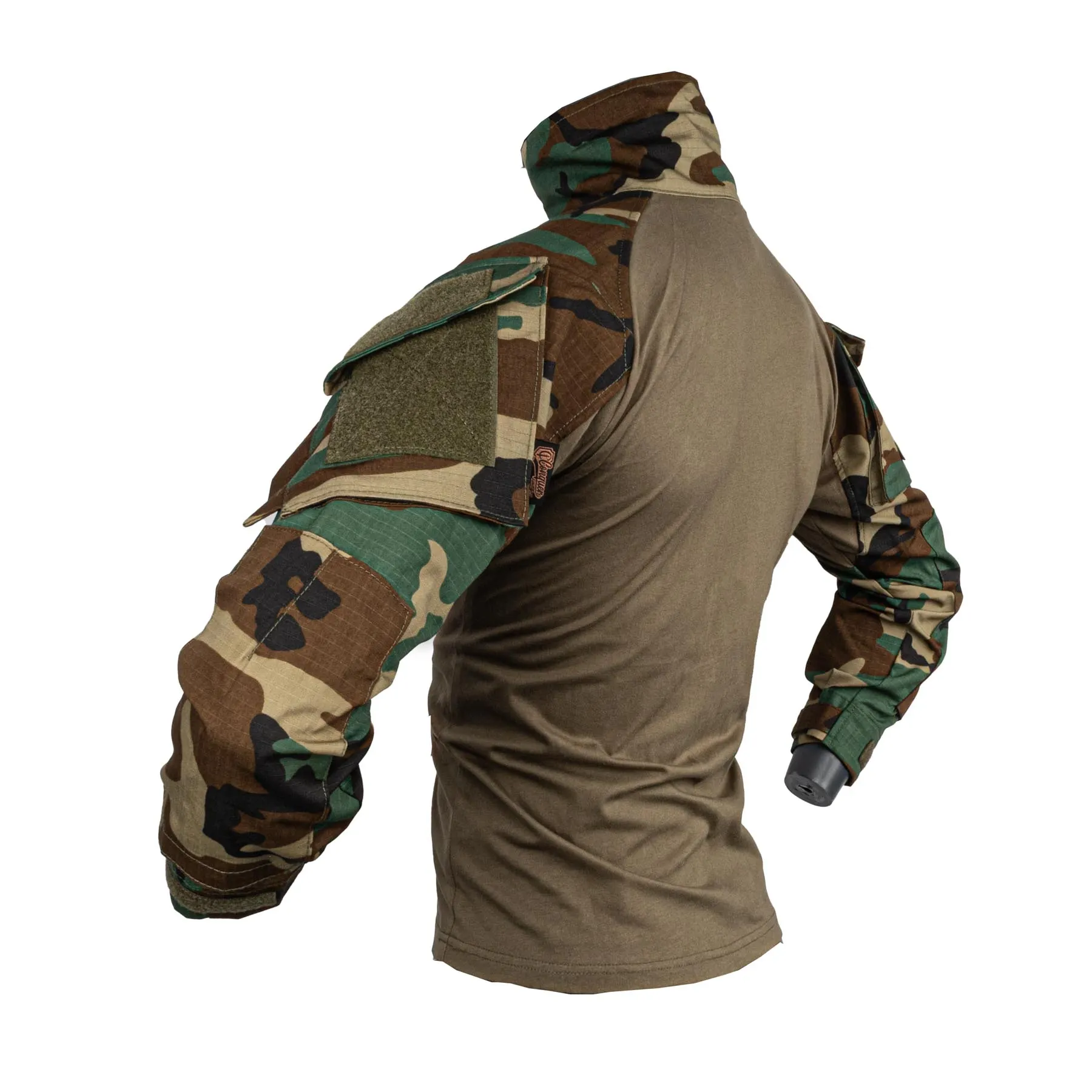 Conquer DLX Combat Shirt, Woodland