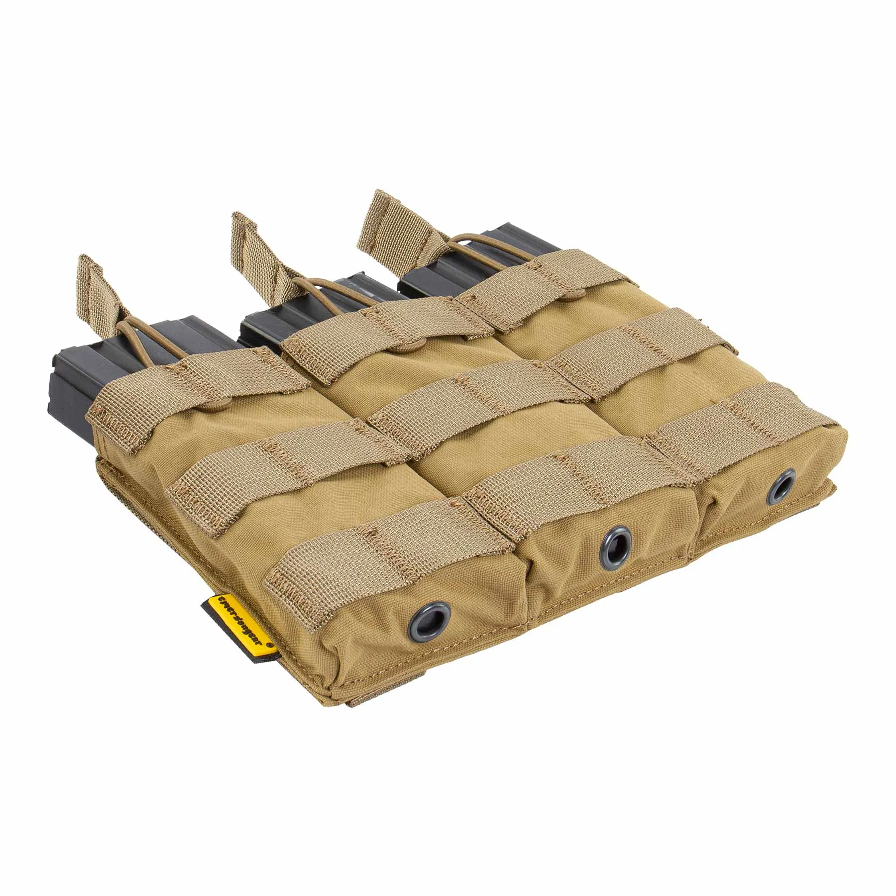 Open Triple Mag Pouch, Coyote Brown