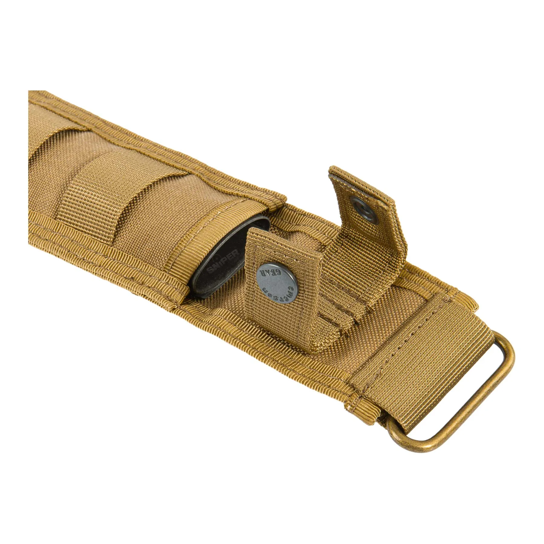 Plastic Dummy Knife Sheath, Coyote Plastic Dummy Knife Sheath, Coyote