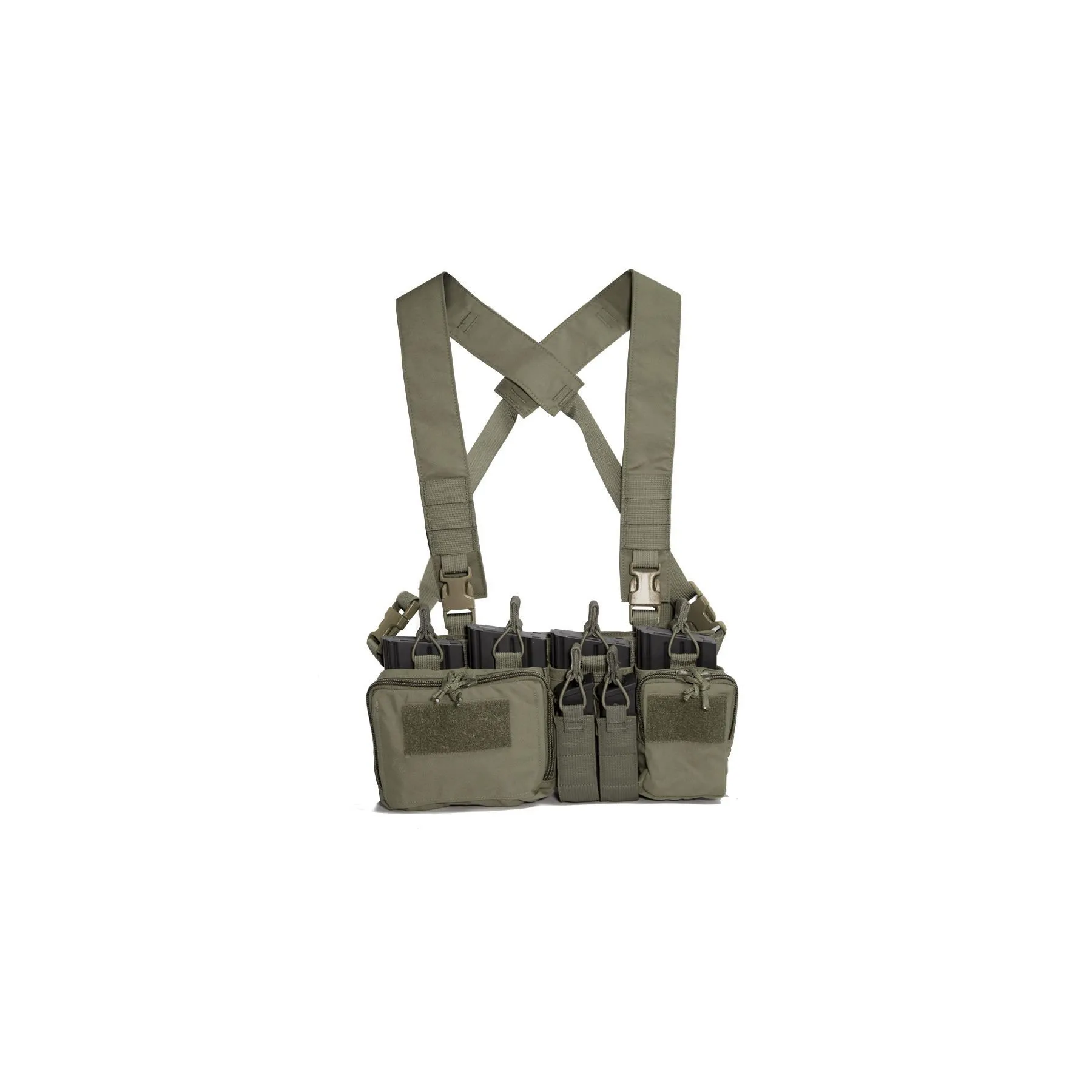 Reapo .308 D3CR "H" Style Chest Rig, OD