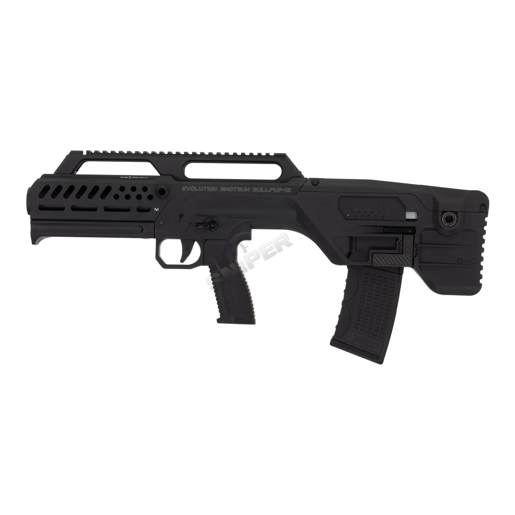 G&G ESG B-10 Gas Shotgun, Black